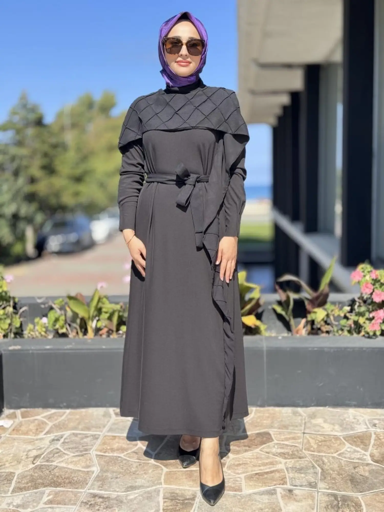 Misswhence Dikiş Detaylı Elbise 38816