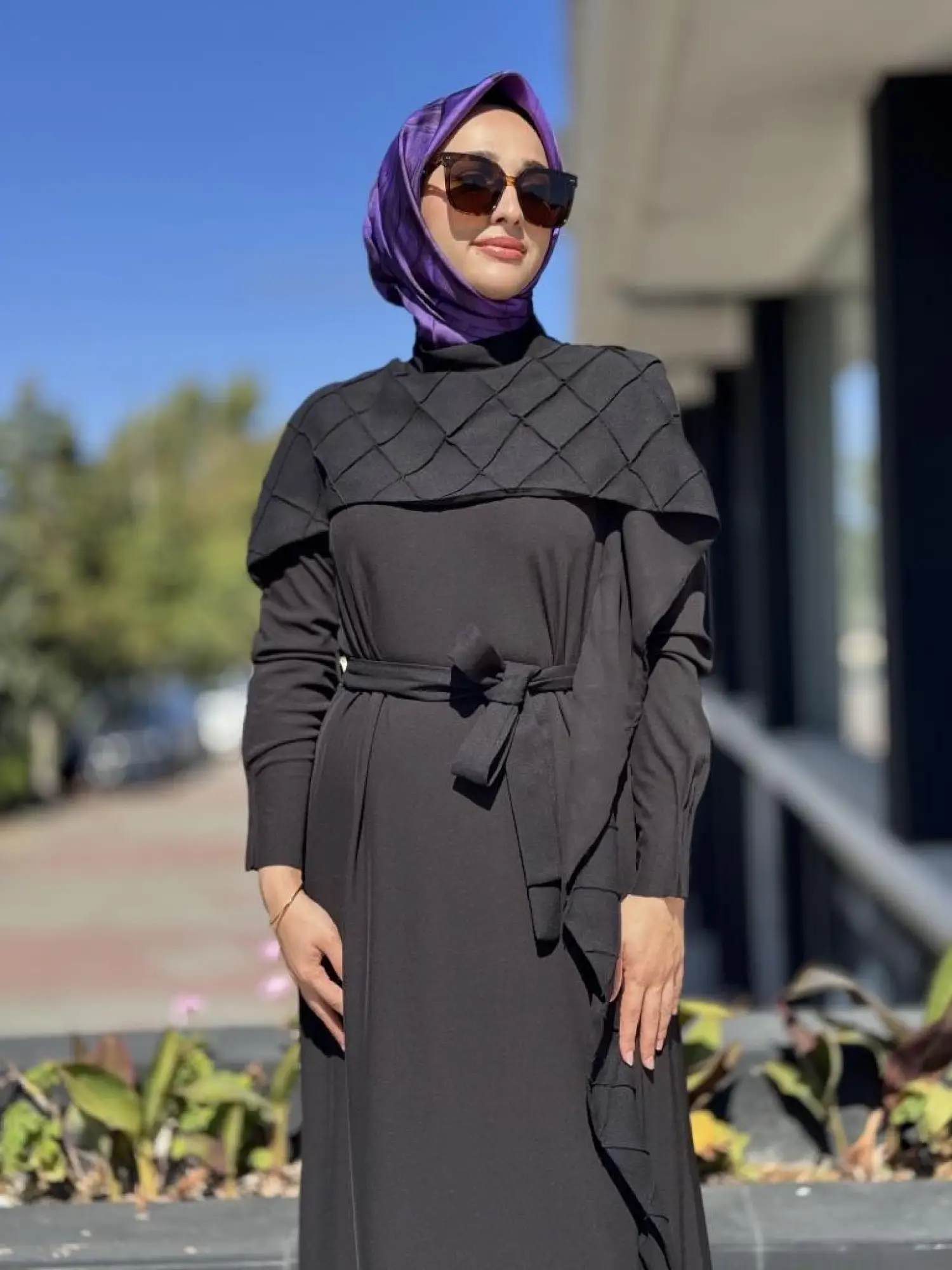 Misswhence Dikiş Detaylı Elbise 38816