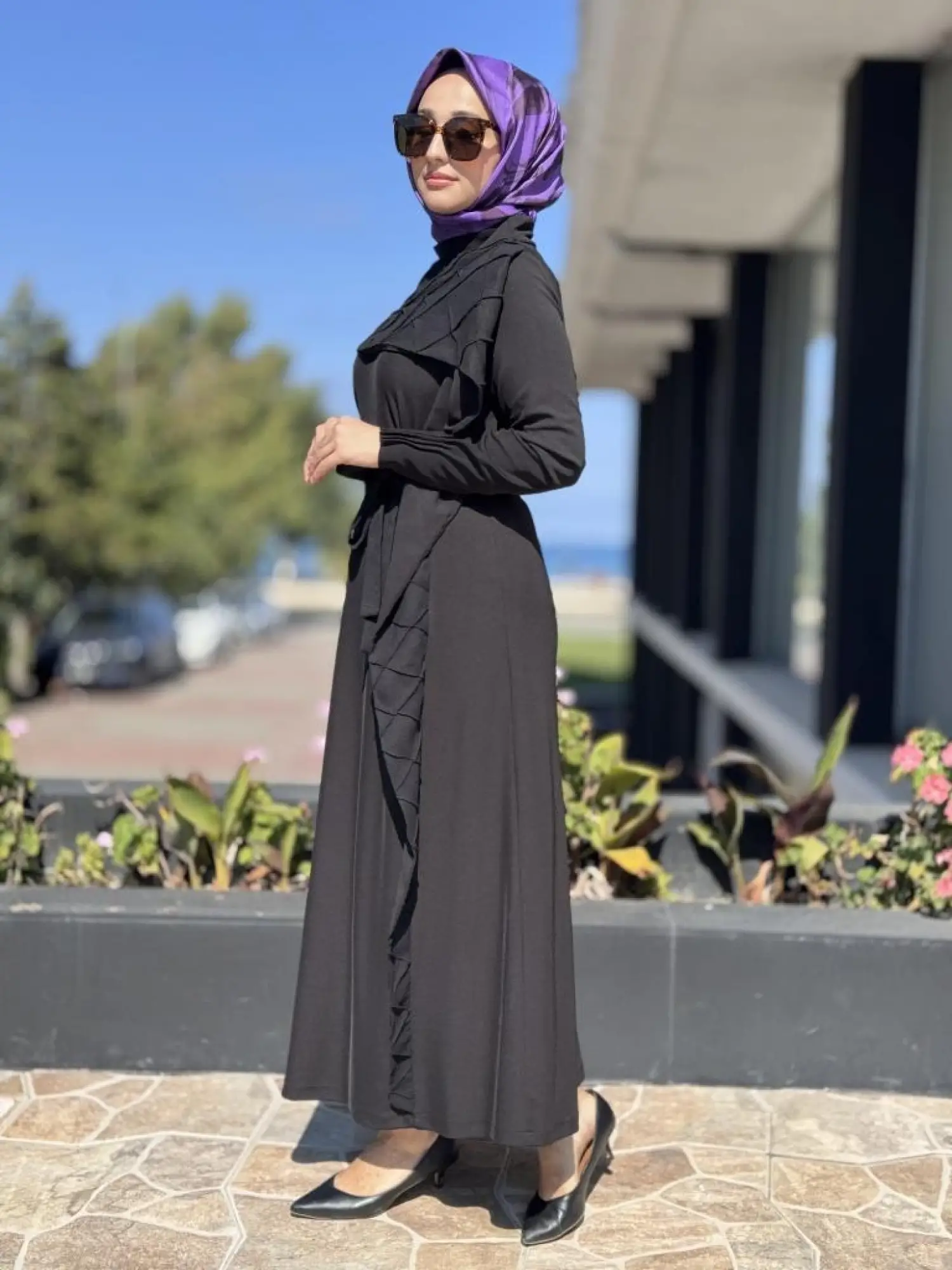 Misswhence Dikiş Detaylı Elbise 38816