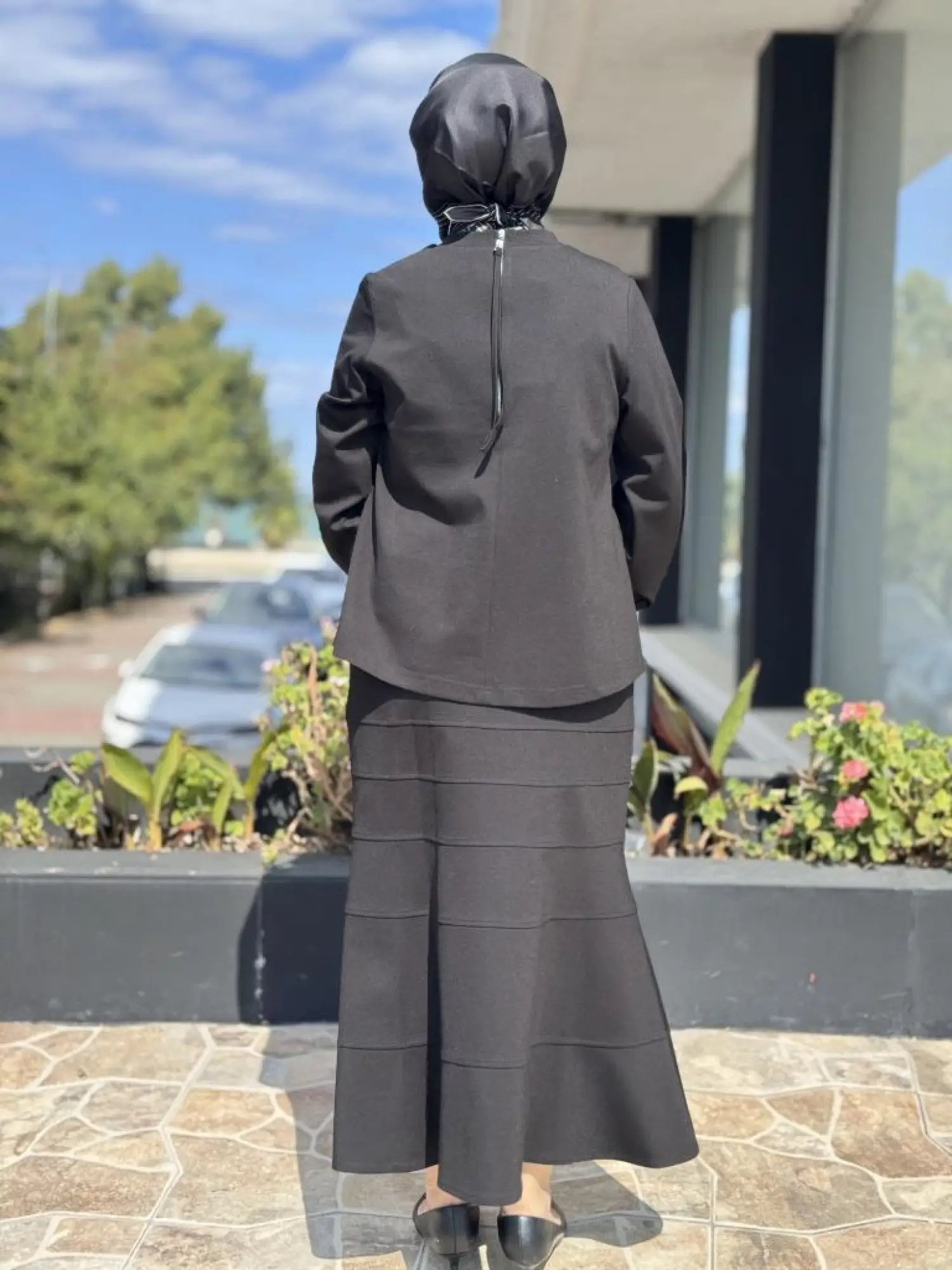 Misswhence Dikiş Detaylı Etek Bluz Takım 38006