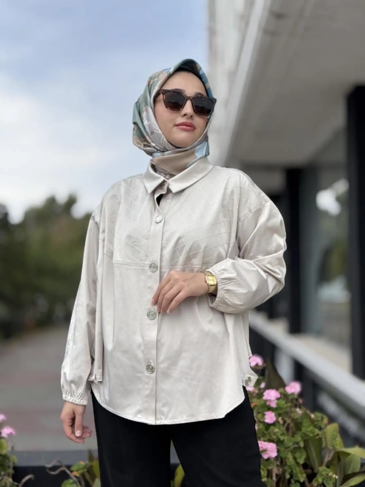 Misswhence Dikiş Detaylı Gömlek / Ceket 38031