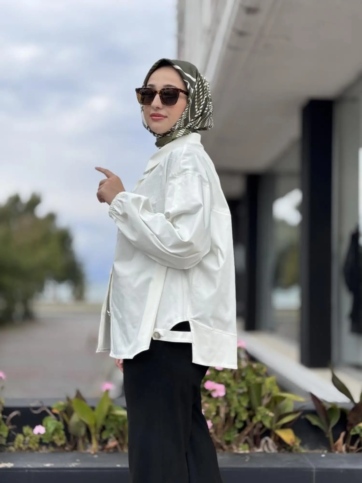 Misswhence Dikiş Detaylı Gömlek / Ceket 38031