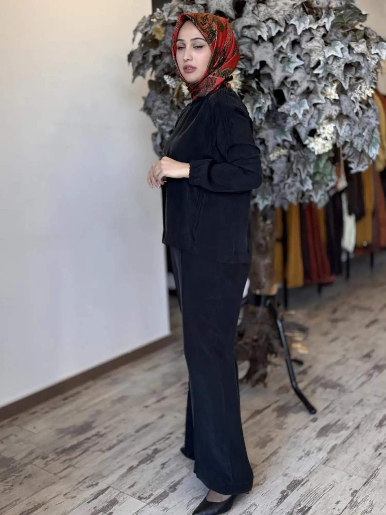 Misswhence Drape Detaylı Basic Bluz 37004