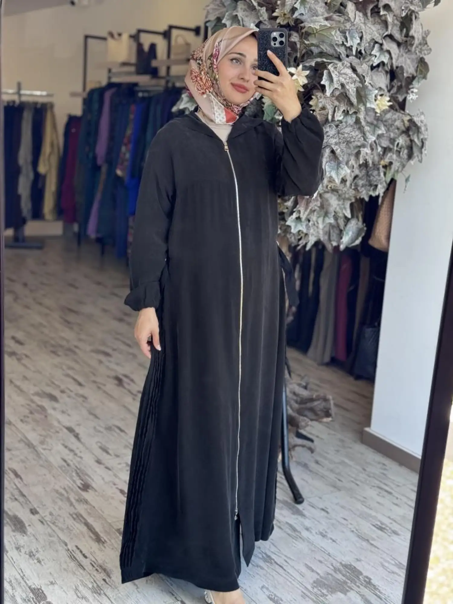 Misswhence Drape ve Yan Kemer Detaylı Cupra İpek Pardesü 37513