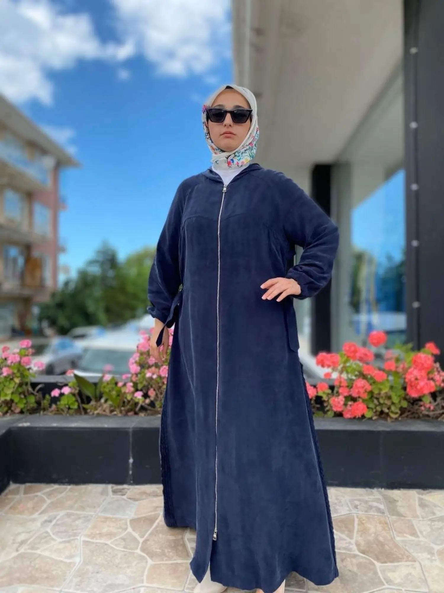 Misswhence Drape ve Yan Kemer Detaylı Cupra İpek Pardesü 37513