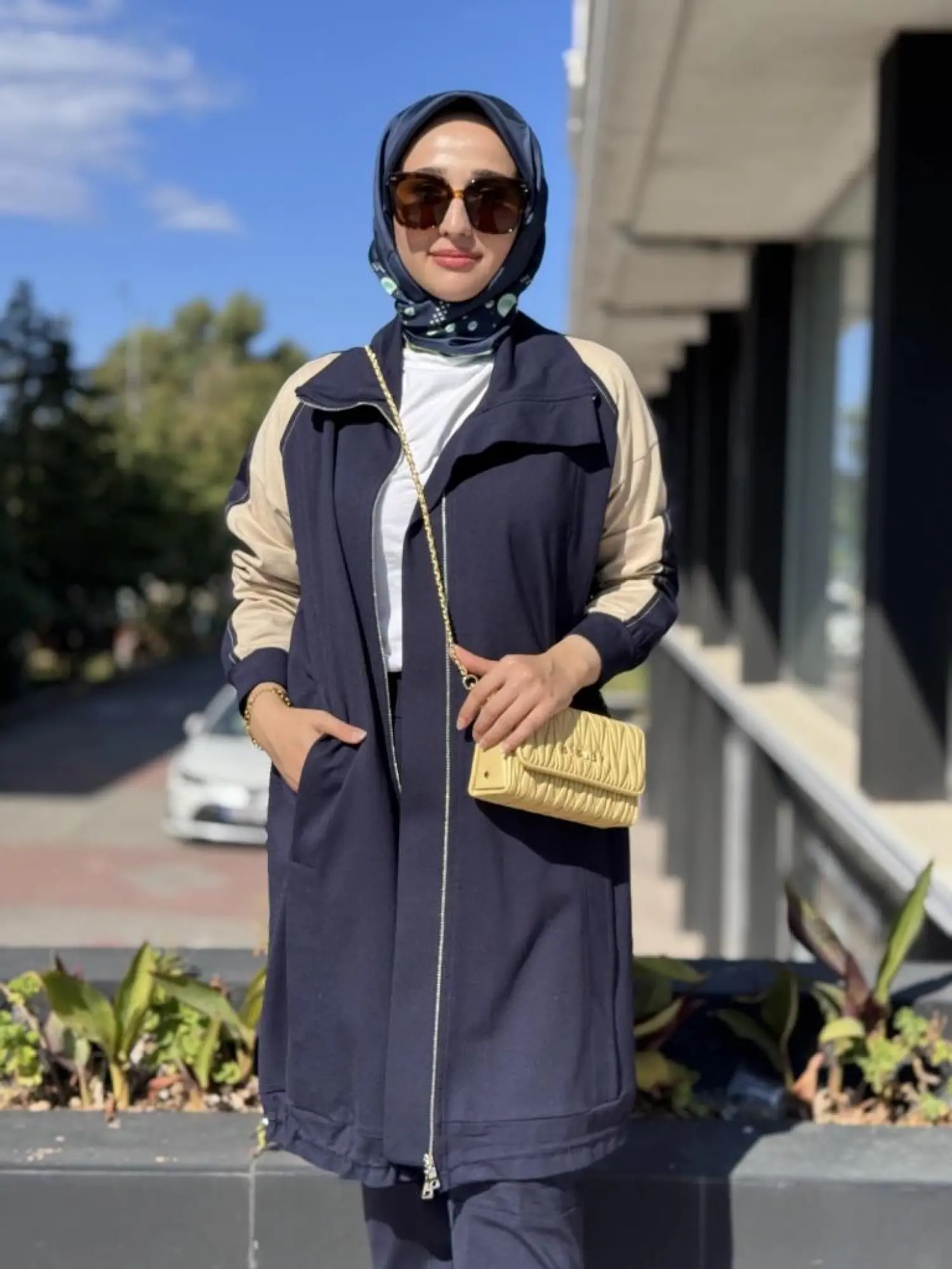 Misswhence Etek Ucu Lastikli Fermuarlı Kap 38400