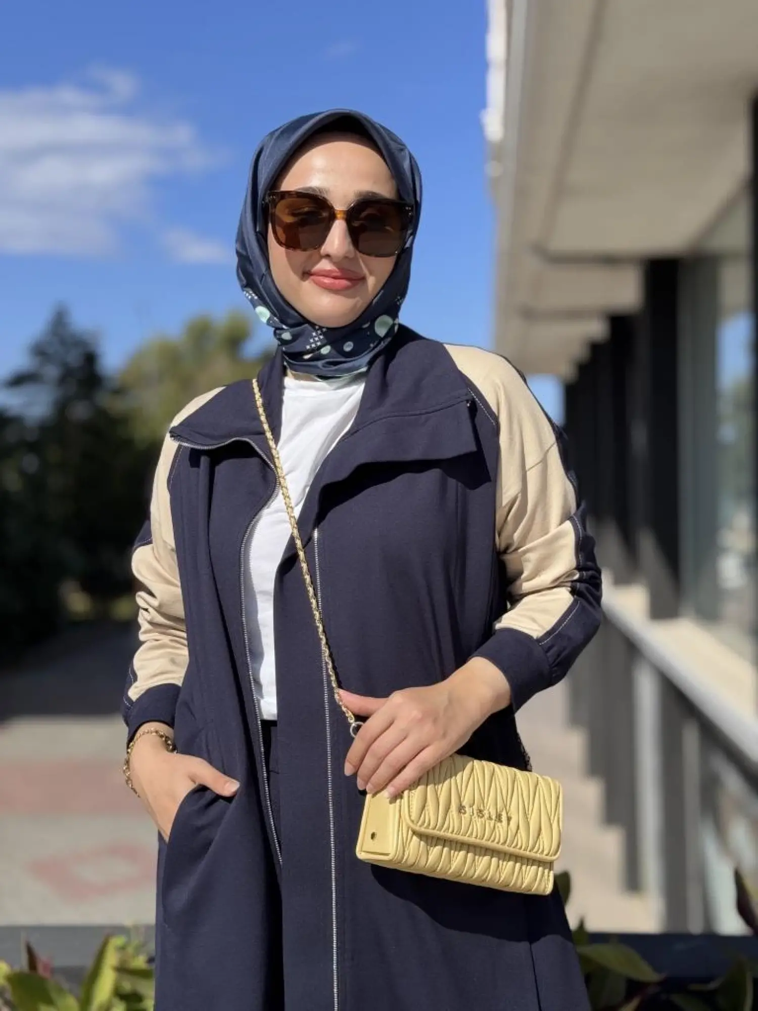 Misswhence Etek Ucu Lastikli Fermuarlı Kap 38400