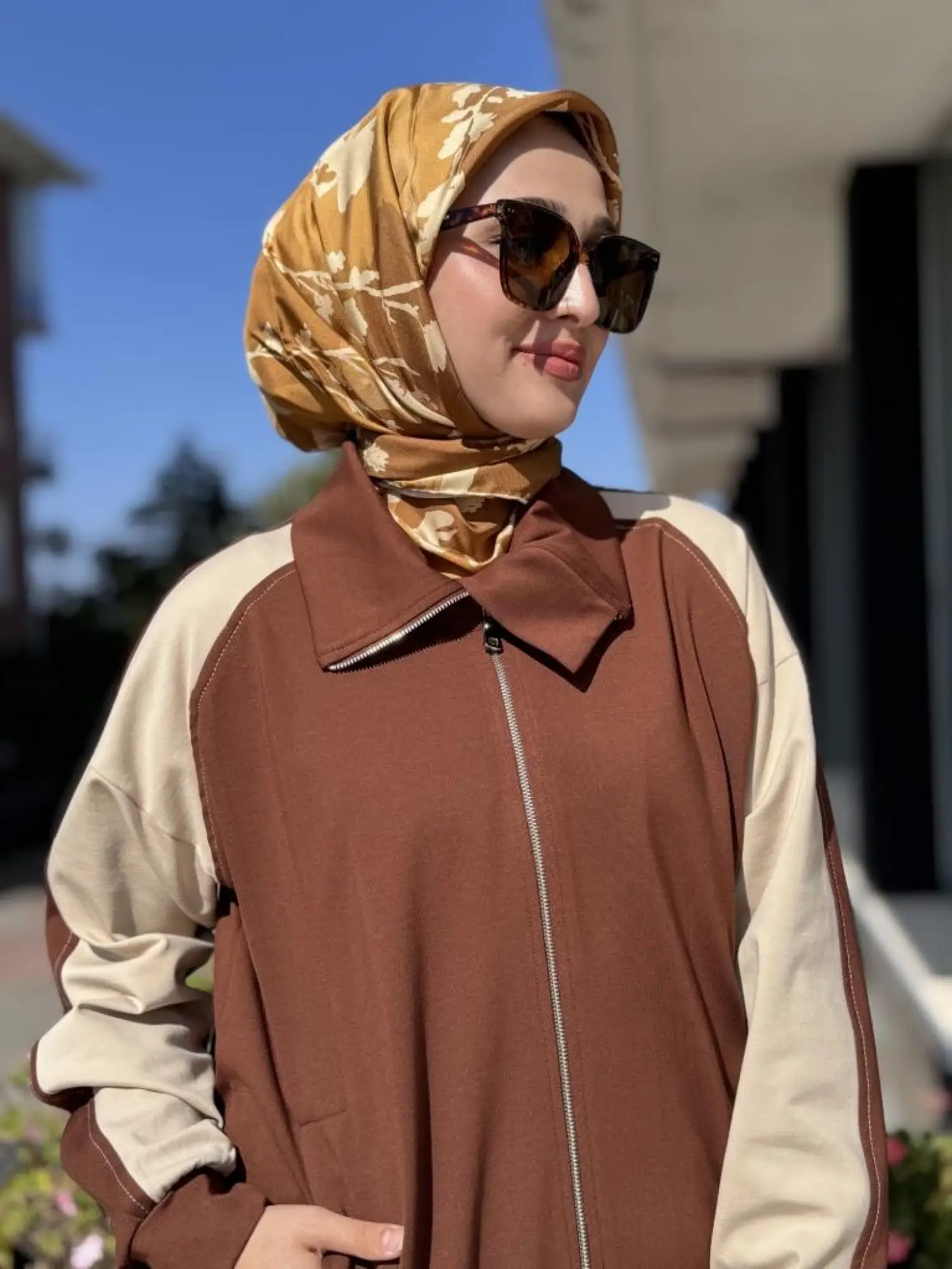 Misswhence Etek Ucu Lastikli Fermuarlı Kap 38400