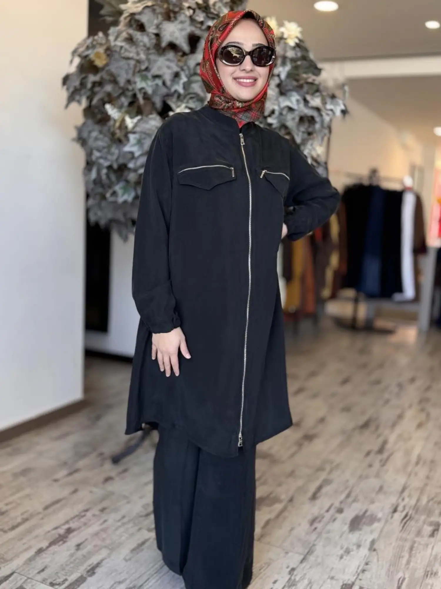 Misswhence Fermuar Detaylı Cupra Kap 37402