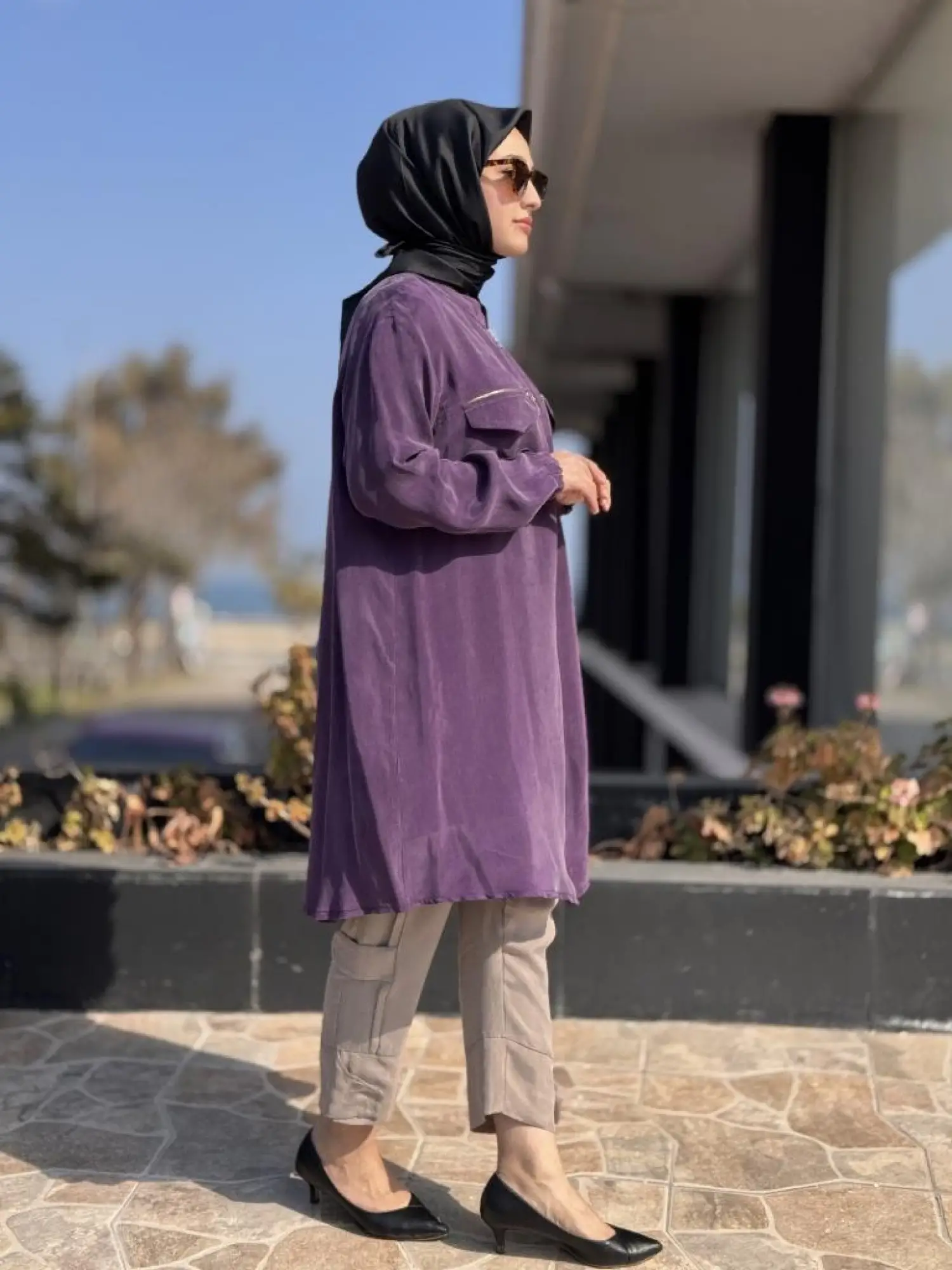 Misswhence Fermuar Detaylı Cupra Kap 37402