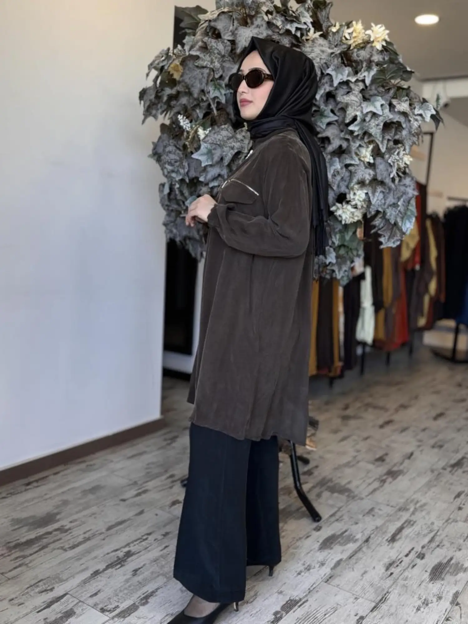 Misswhence Fermuar Detaylı Cupra Kap 37402