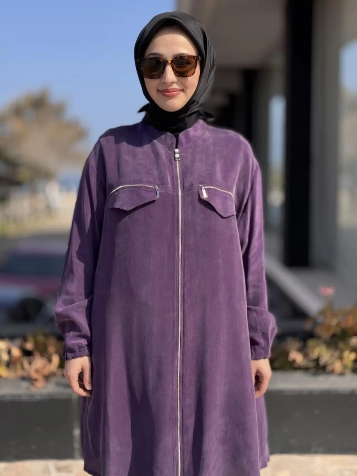 Misswhence Fermuar Detaylı Cupra Kap 37402