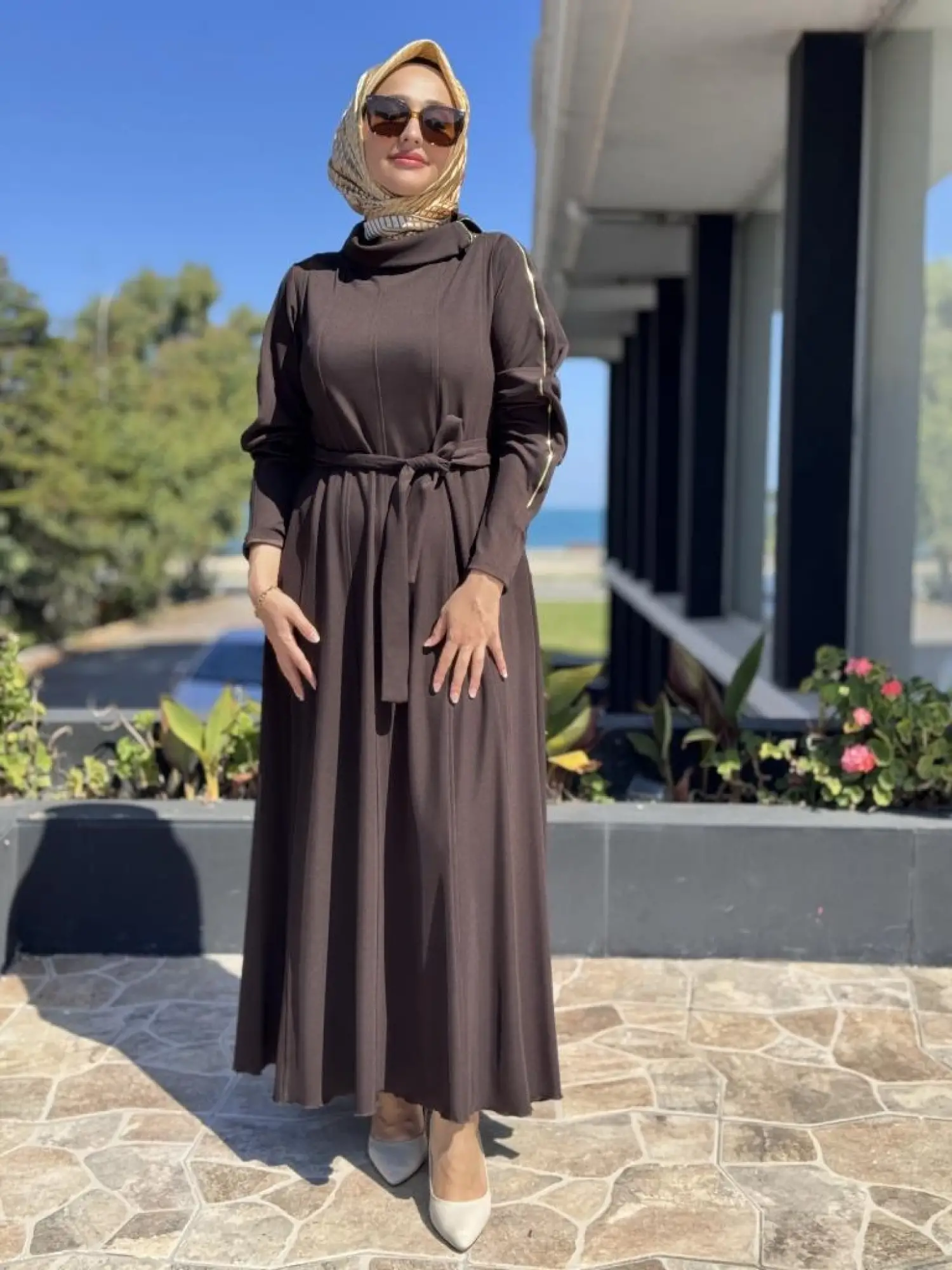 Misswhence Fermuar Detaylı Elbise 38803