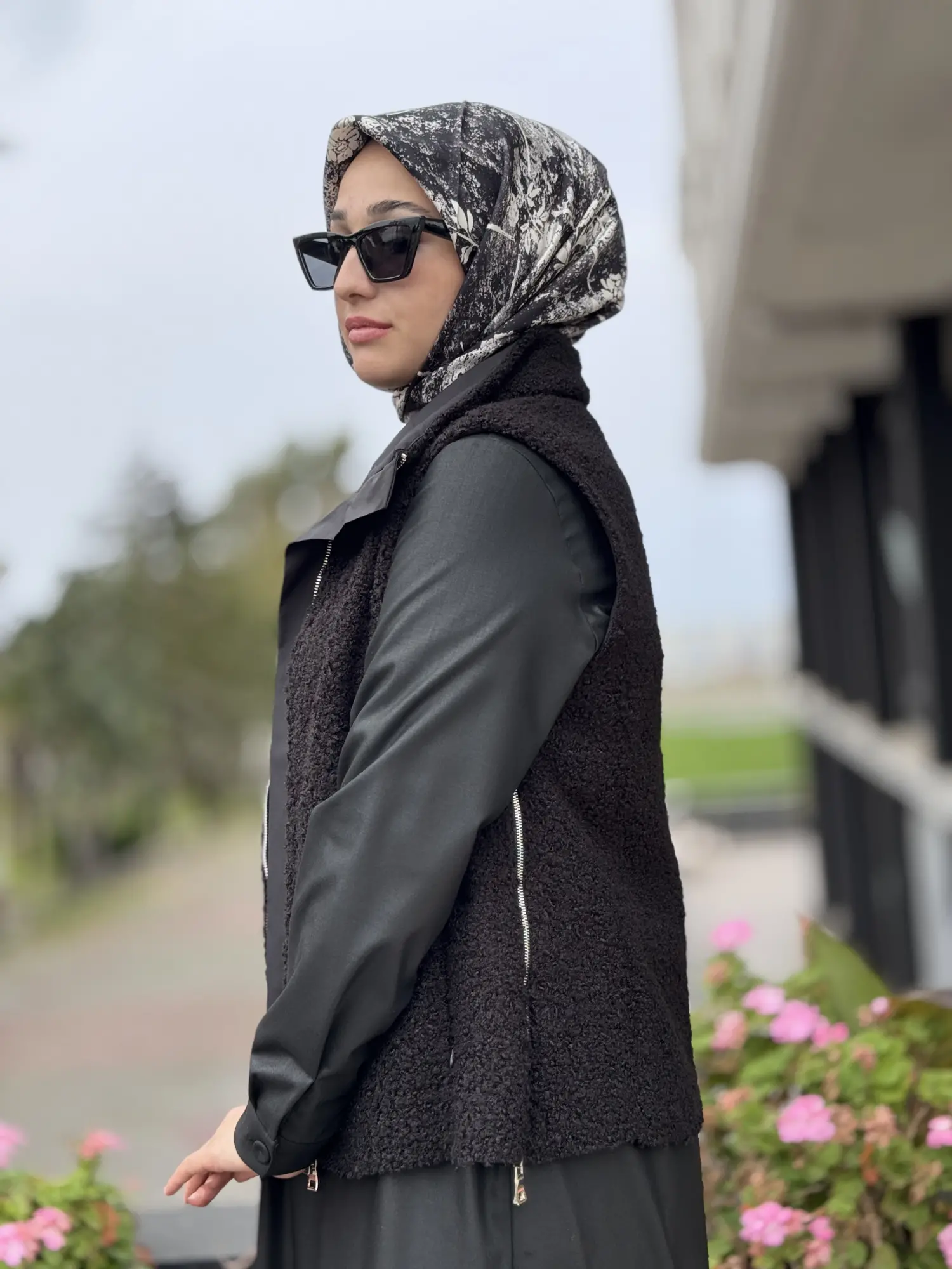 Misswhence Fermuar Detaylı Teddy Yelek 38701