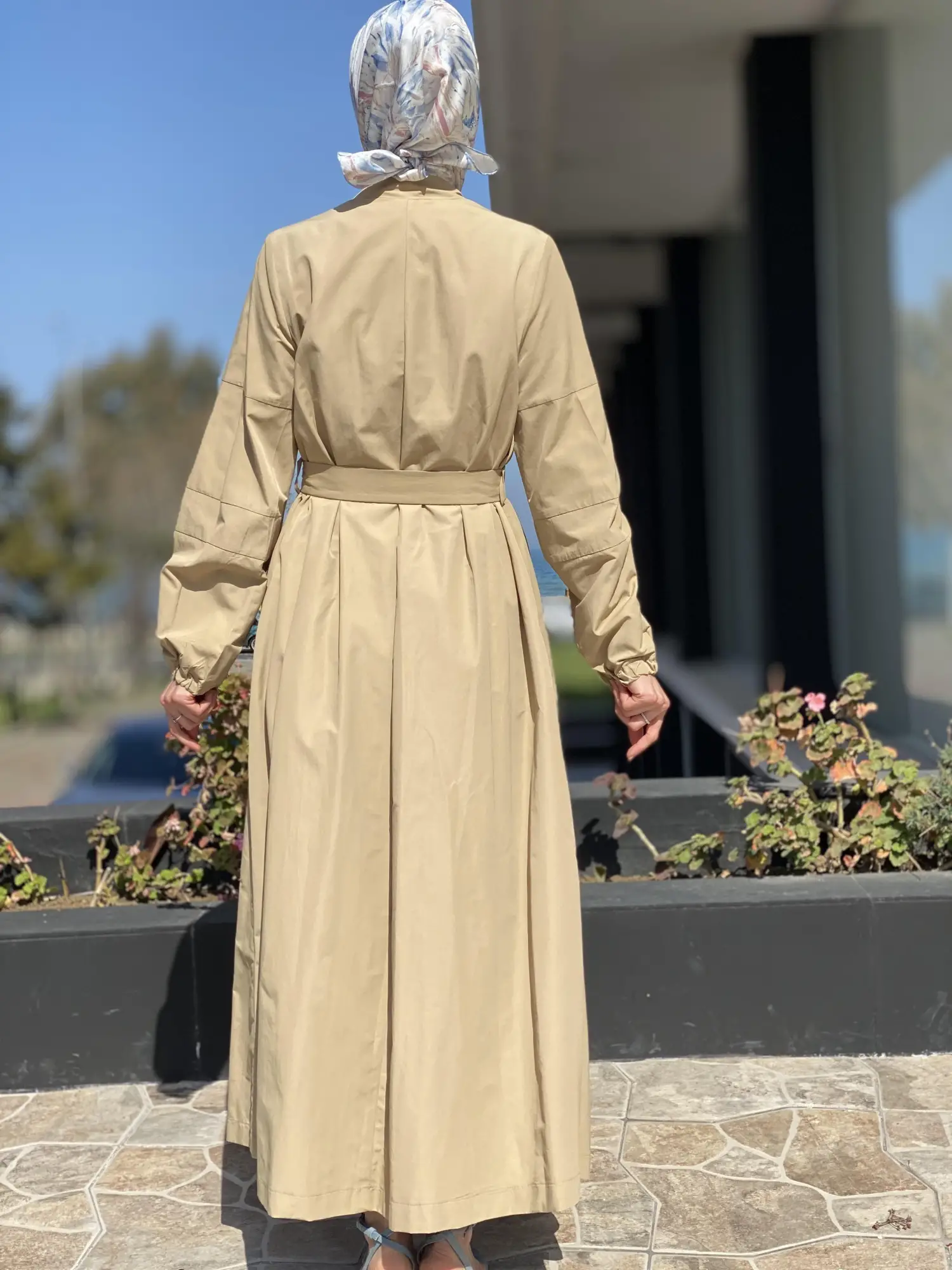 Misswhence Fermuar Detaylı Trenchkot 35503