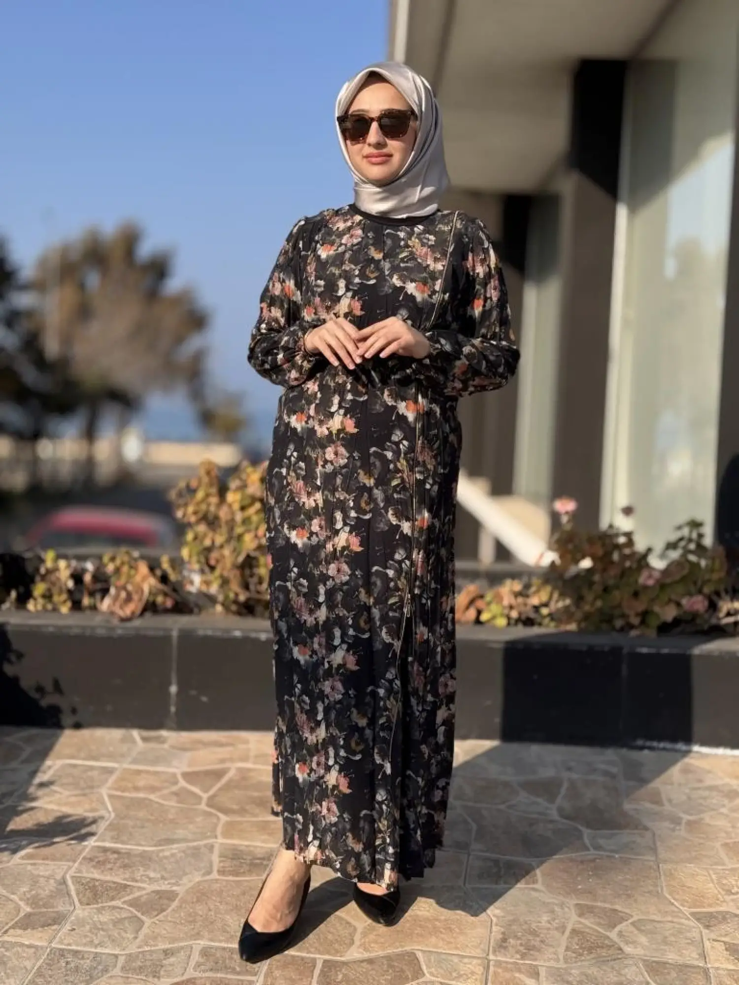 Misswhence Fermuarlı Cupra İpek Elbise 37830