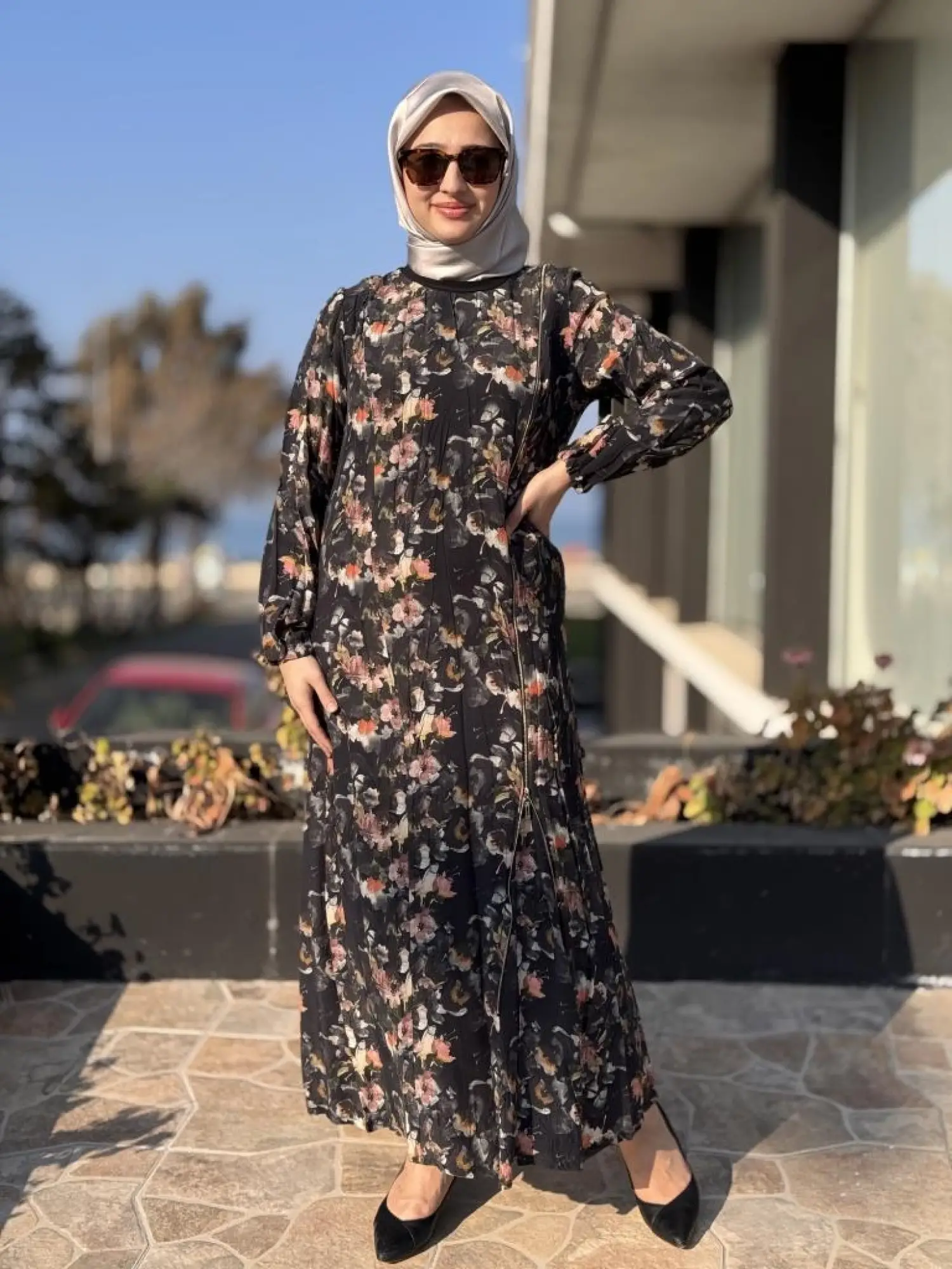 Misswhence Fermuarlı Cupra İpek Elbise 37830