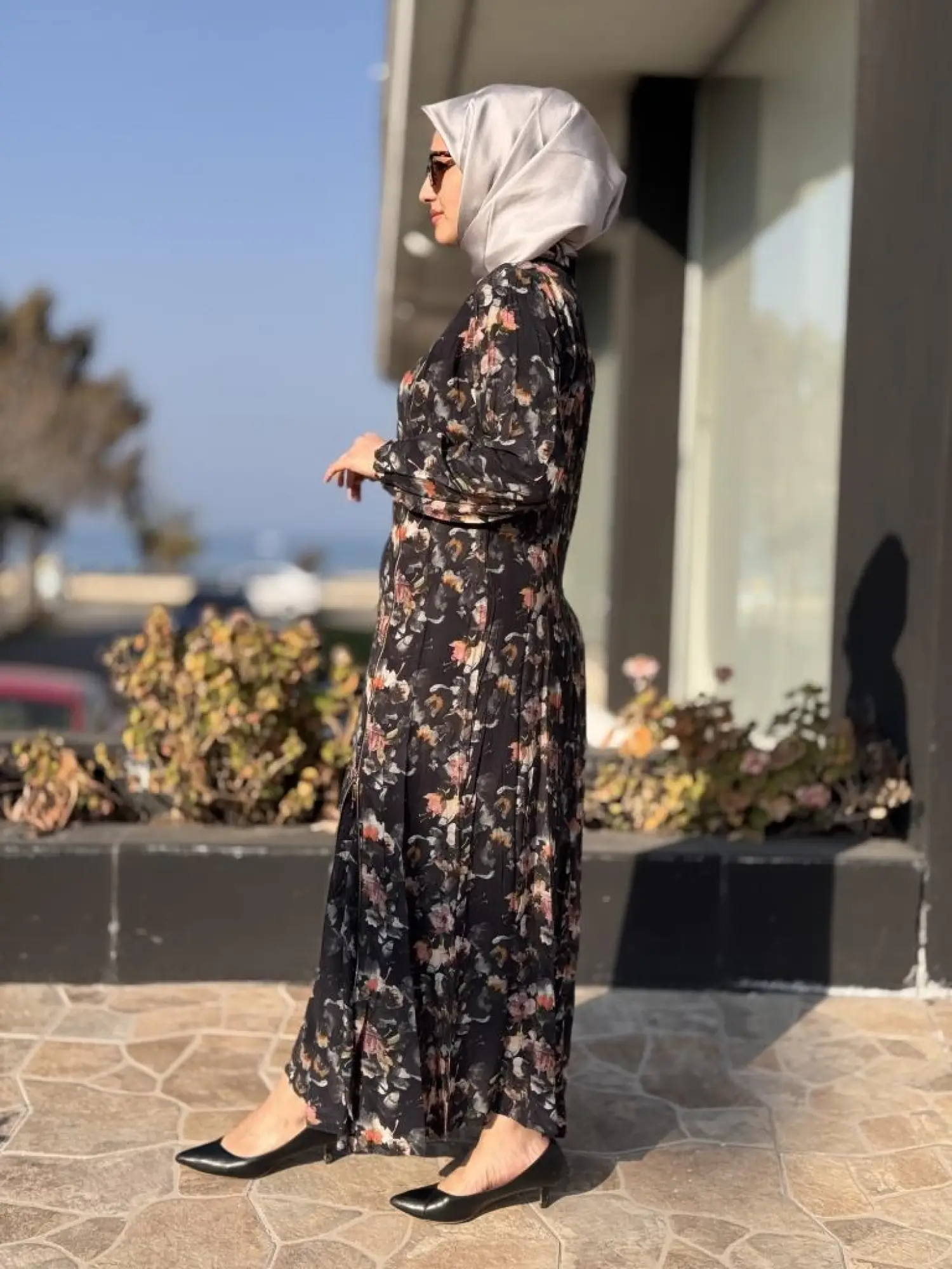 Misswhence Fermuarlı Cupra İpek Elbise 37830