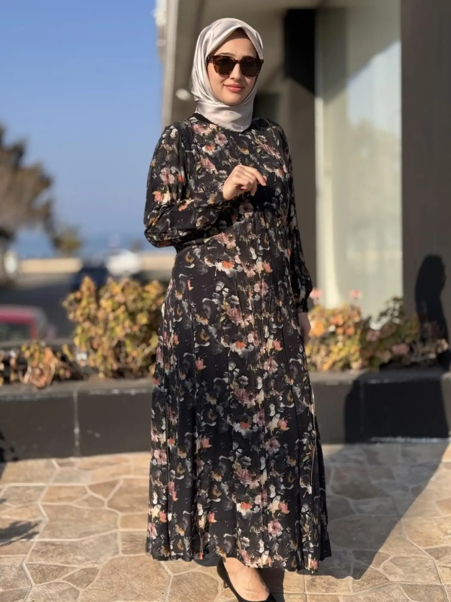 Misswhence Fermuarlı Cupra İpek Elbise 37830