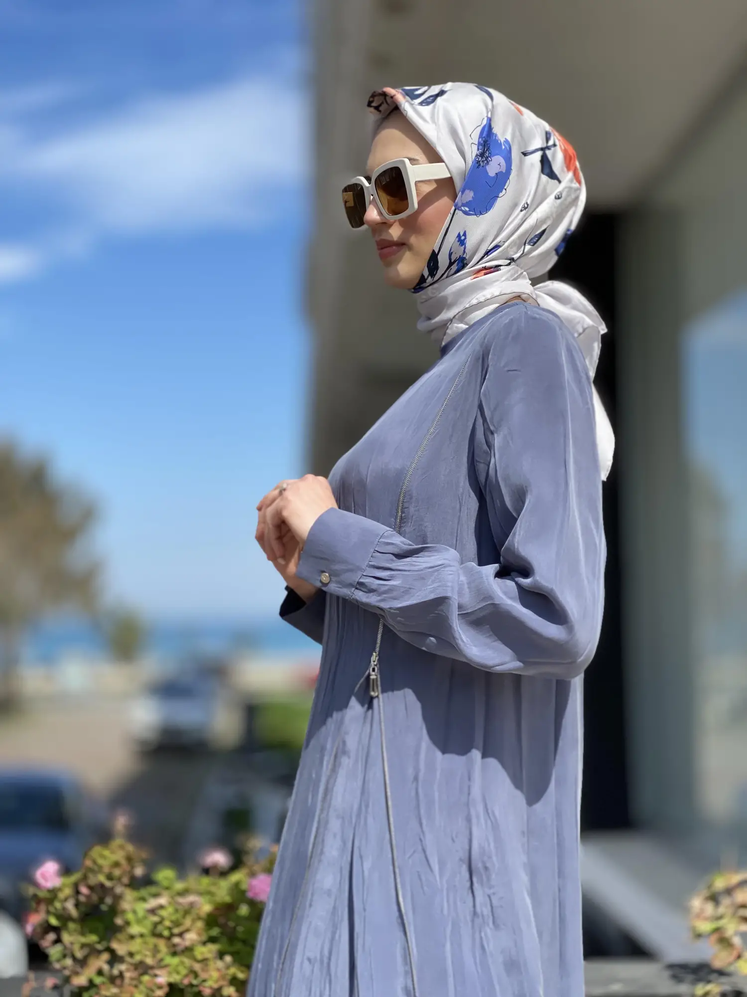 Misswhence Fermuarlı İpek Elbise 35800