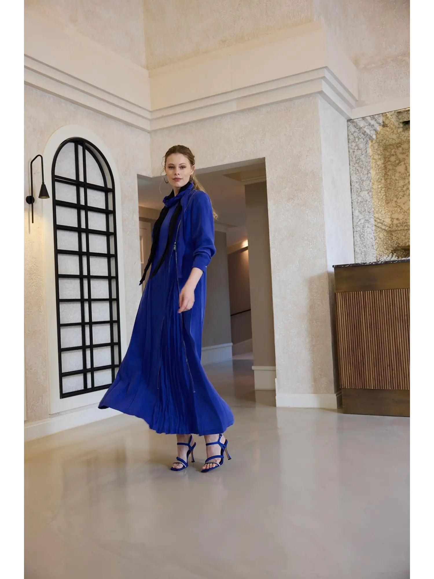 Misswhence Fermuarlı İpek Elbise 35800