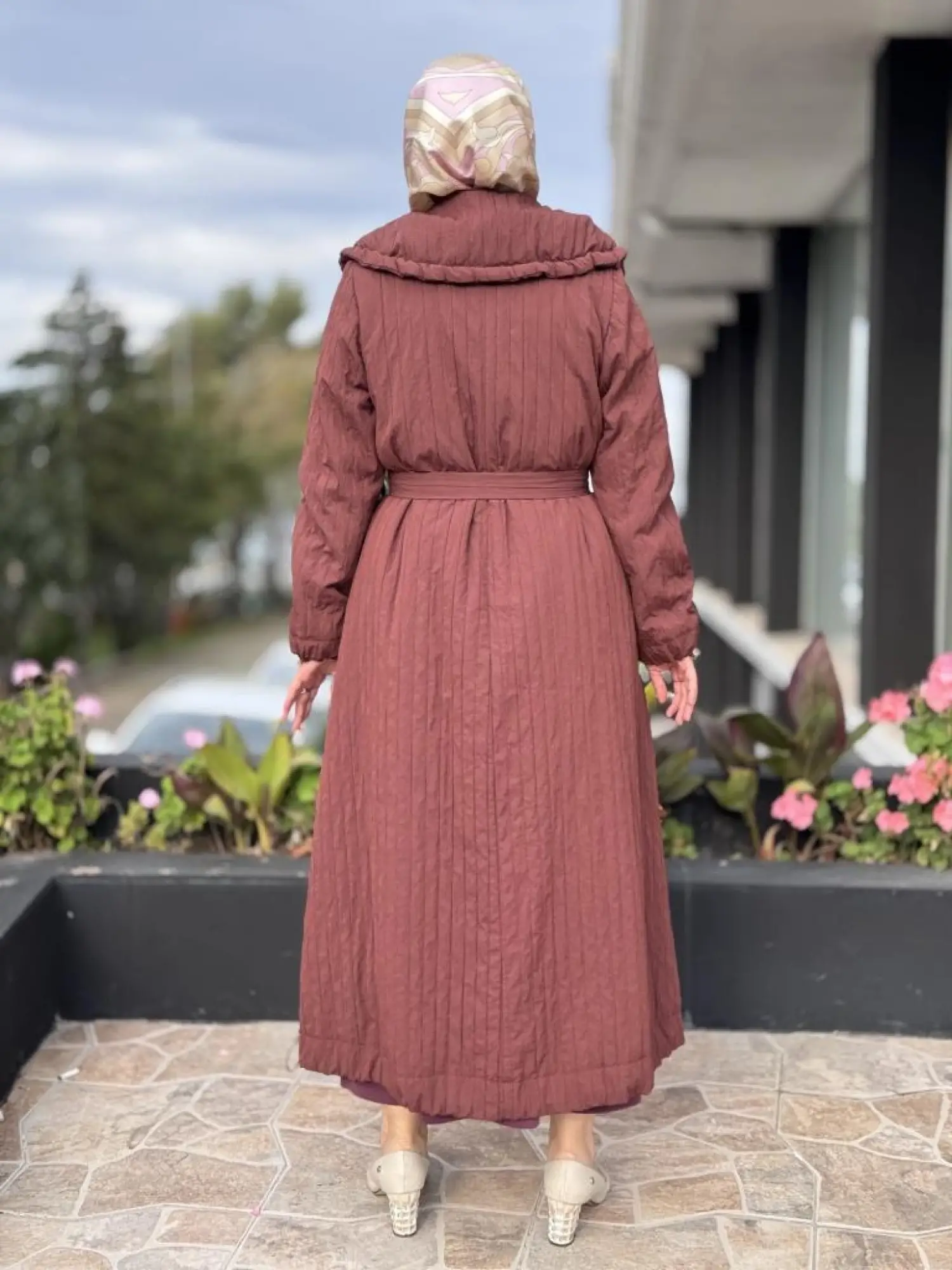 Misswhence Fermuarlı Tafta Pardesü 38508