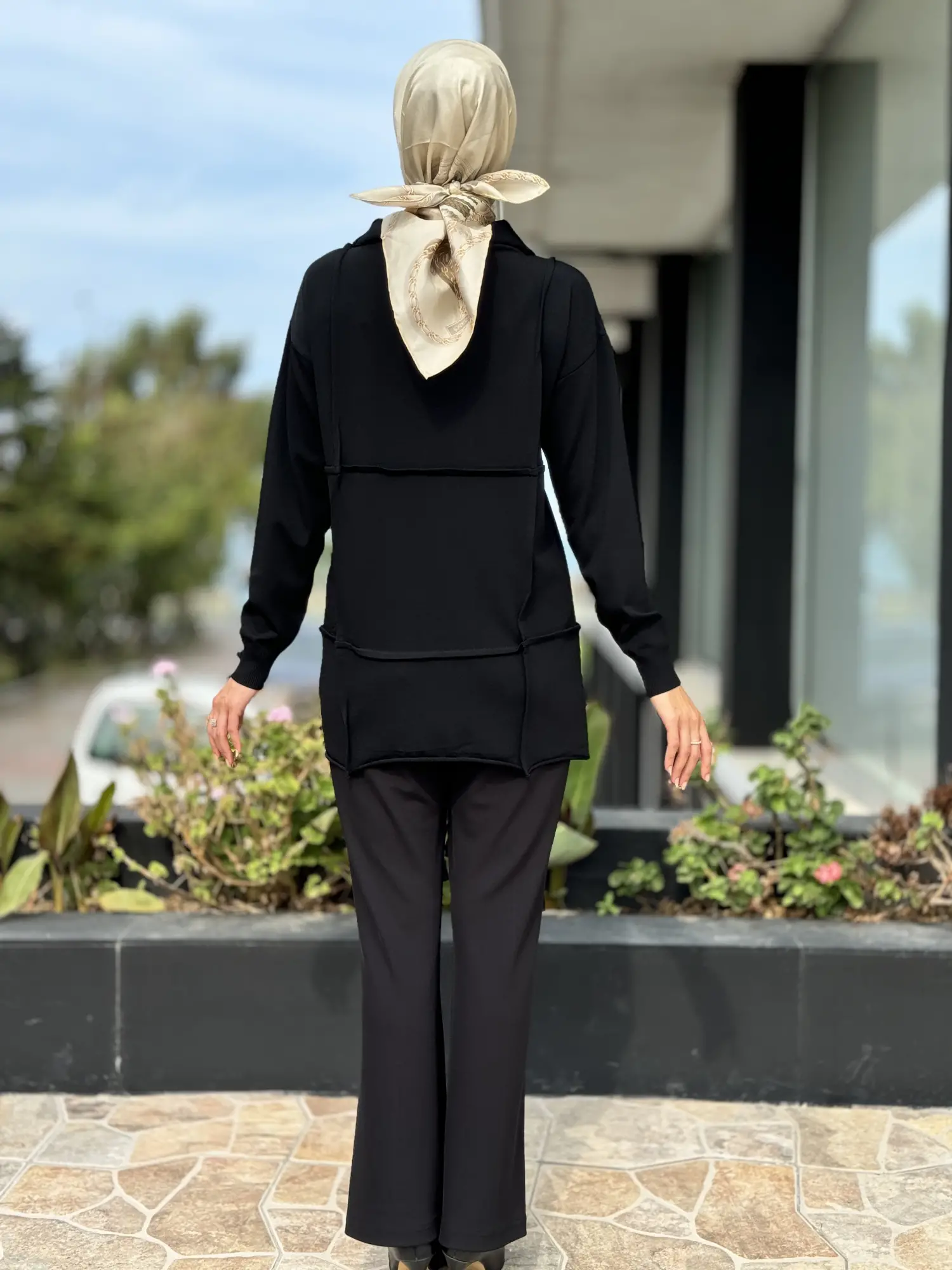 Misswhence Fermuarlı Triko Tunik 36013