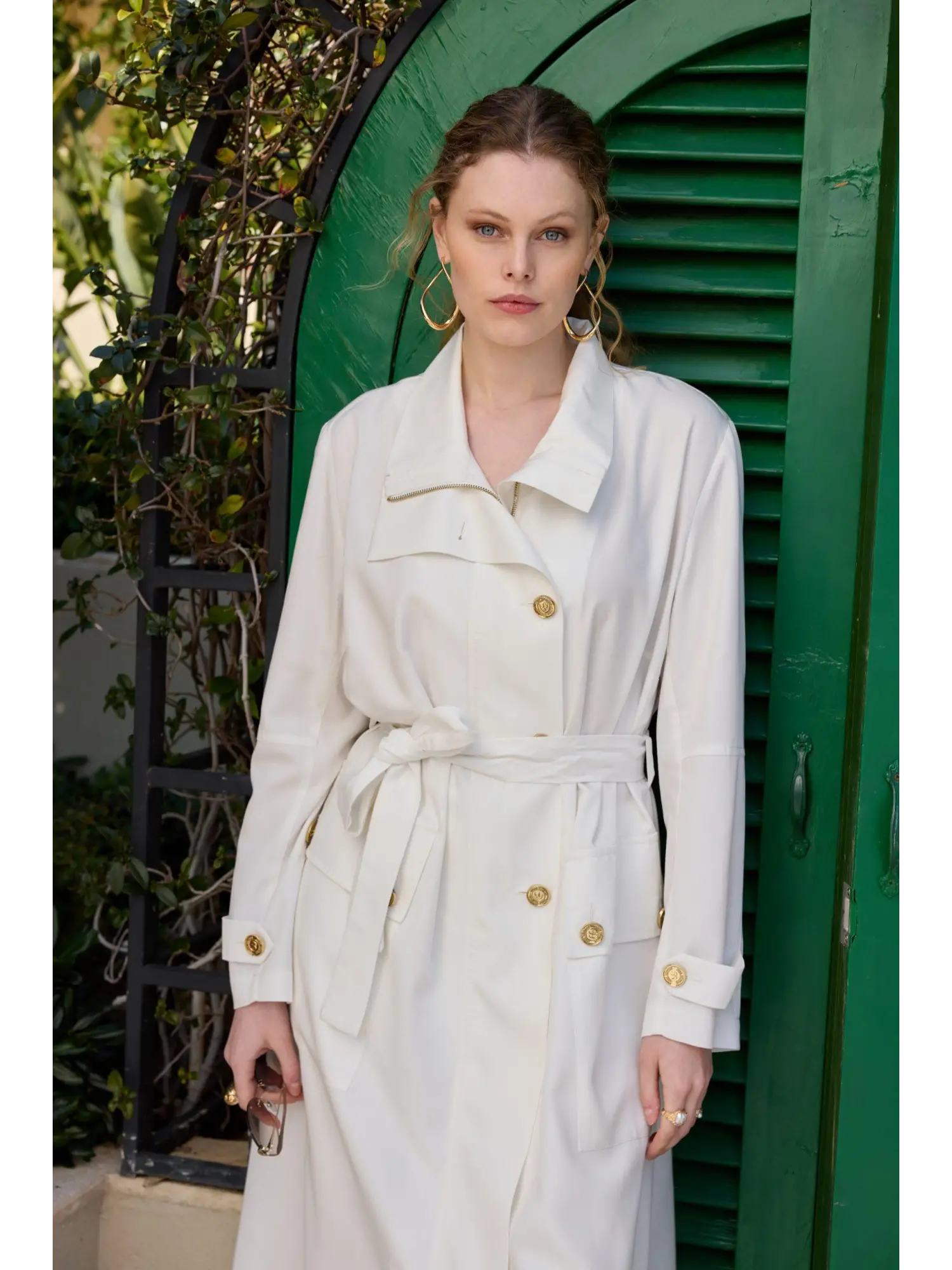 Misswhence Gold Düğme Detaylı Kap / Pardesü 35506