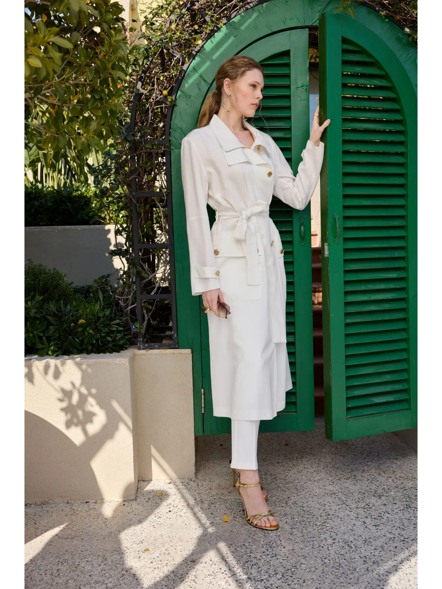 Misswhence Gold Düğme Detaylı Kap / Pardesü 35506