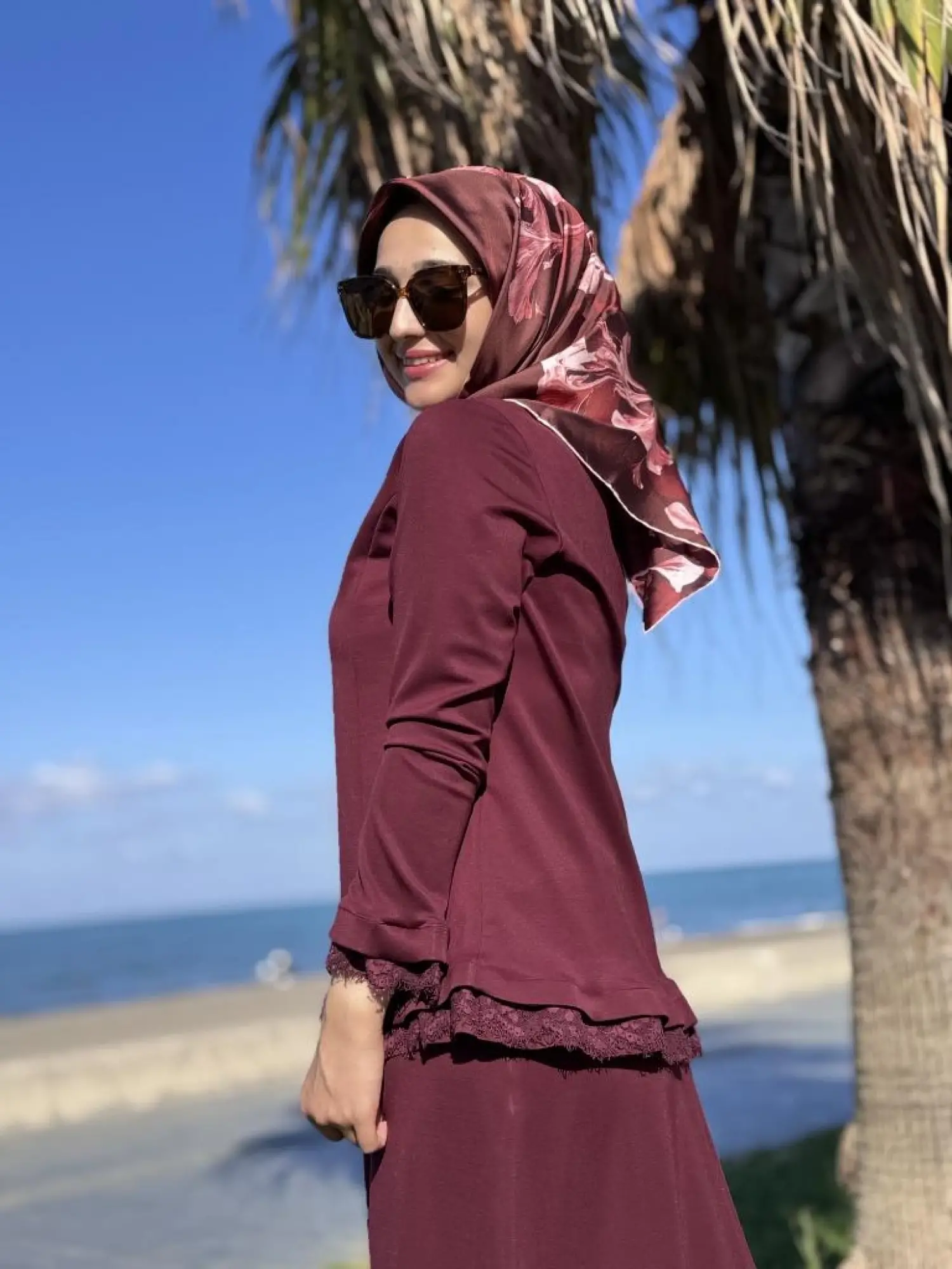 Misswhence Güpür Detaylı Etek Bluz Takım 38004