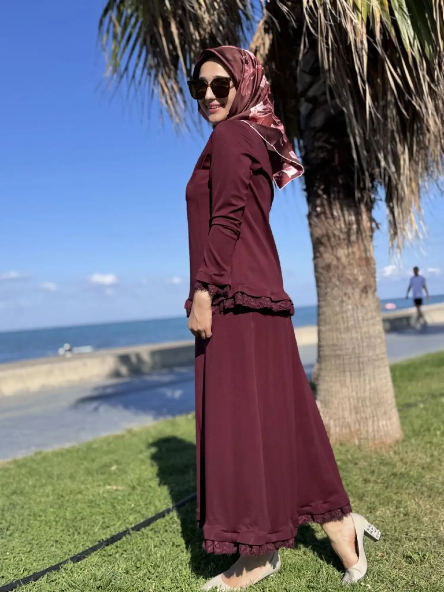 Misswhence Güpür Detaylı Etek Bluz Takım 38004