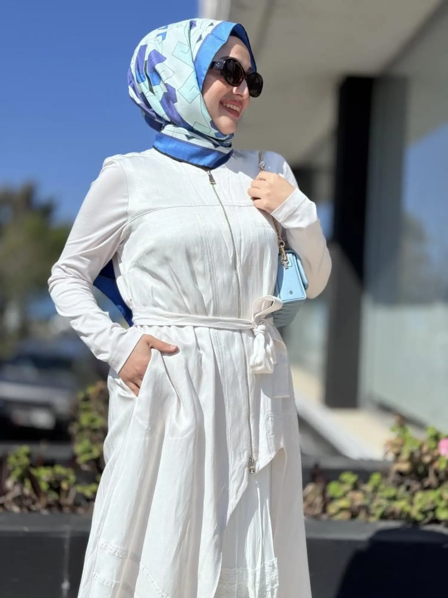 Misswhence İkili Chanel Keten Elbise 37806