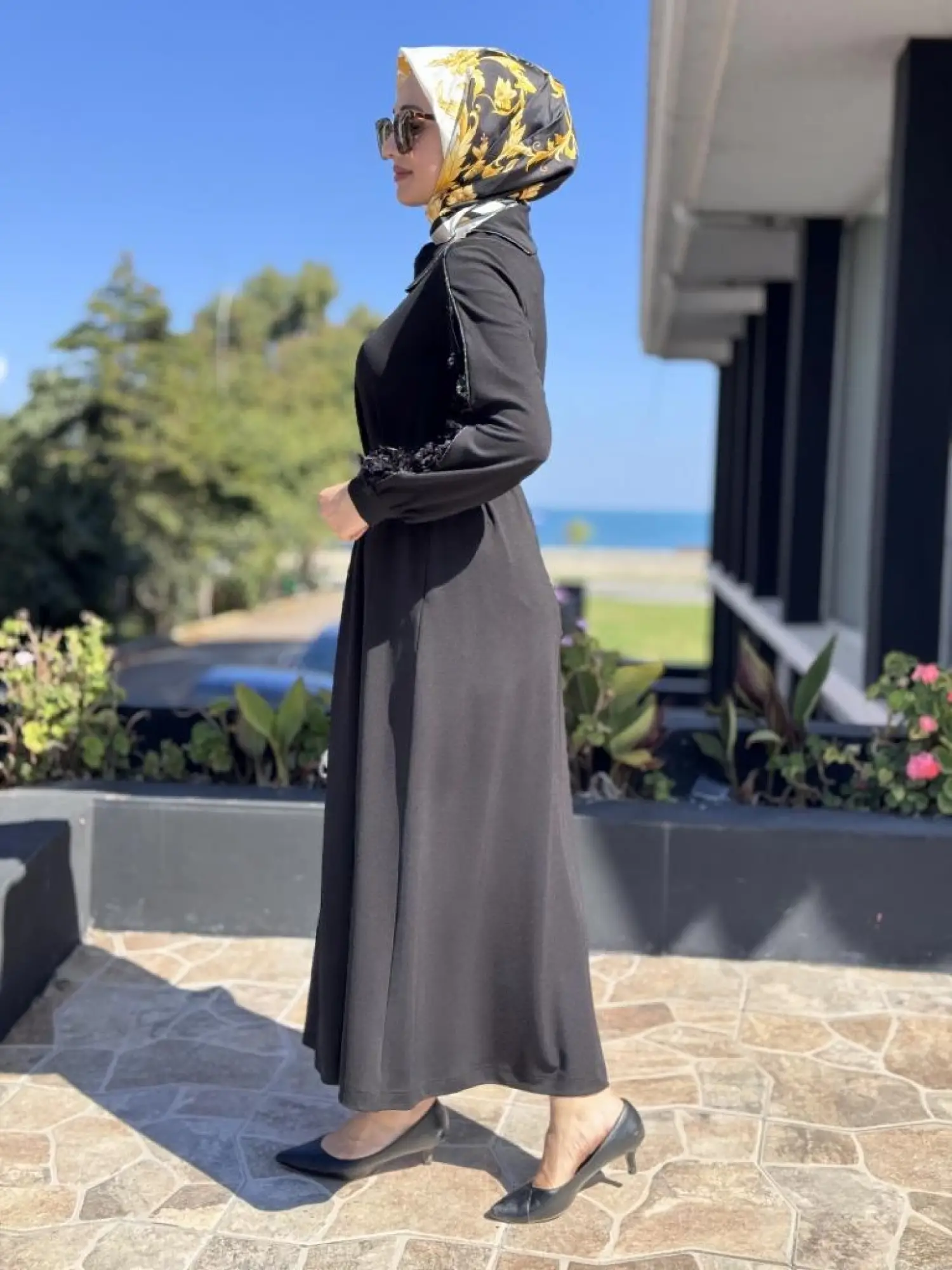 Misswhence Kadife Detaylı Elbise 38800