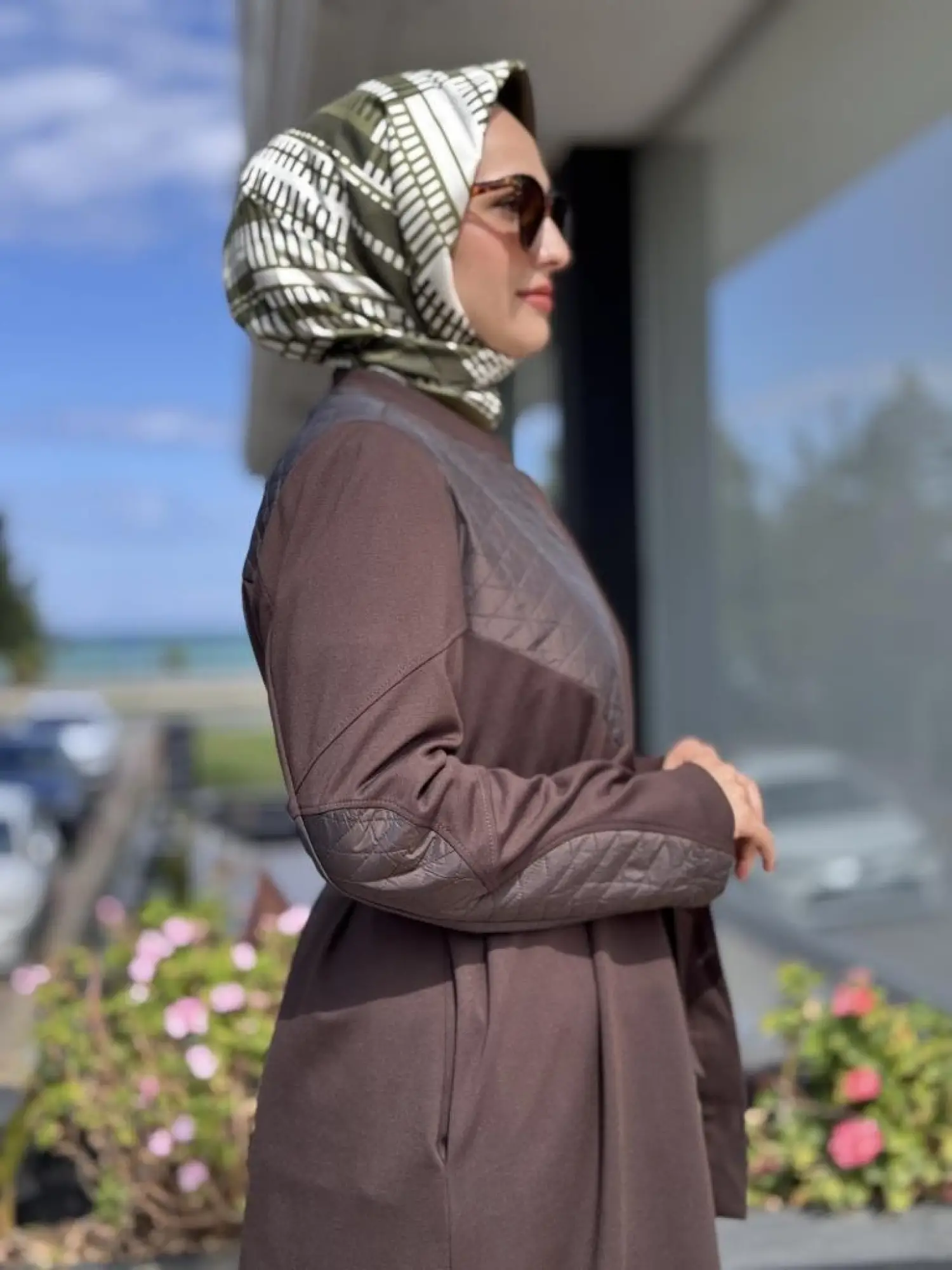 Misswhence Kapitone Detaylı Viskon Pardesü 38527