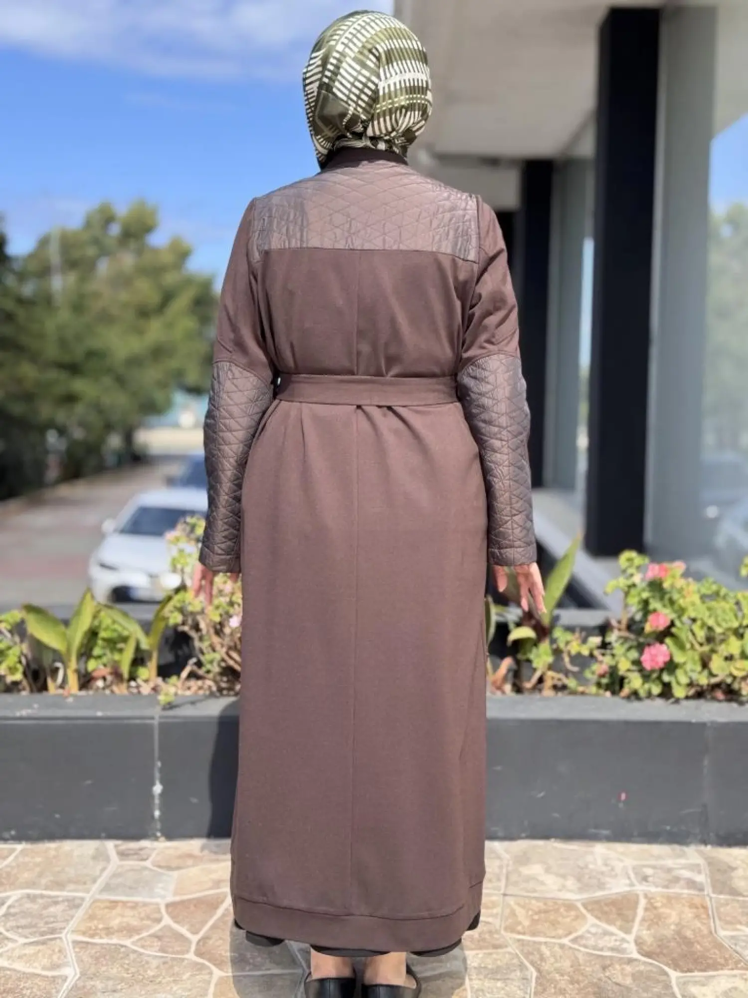 Misswhence Kapitone Detaylı Viskon Pardesü 38527