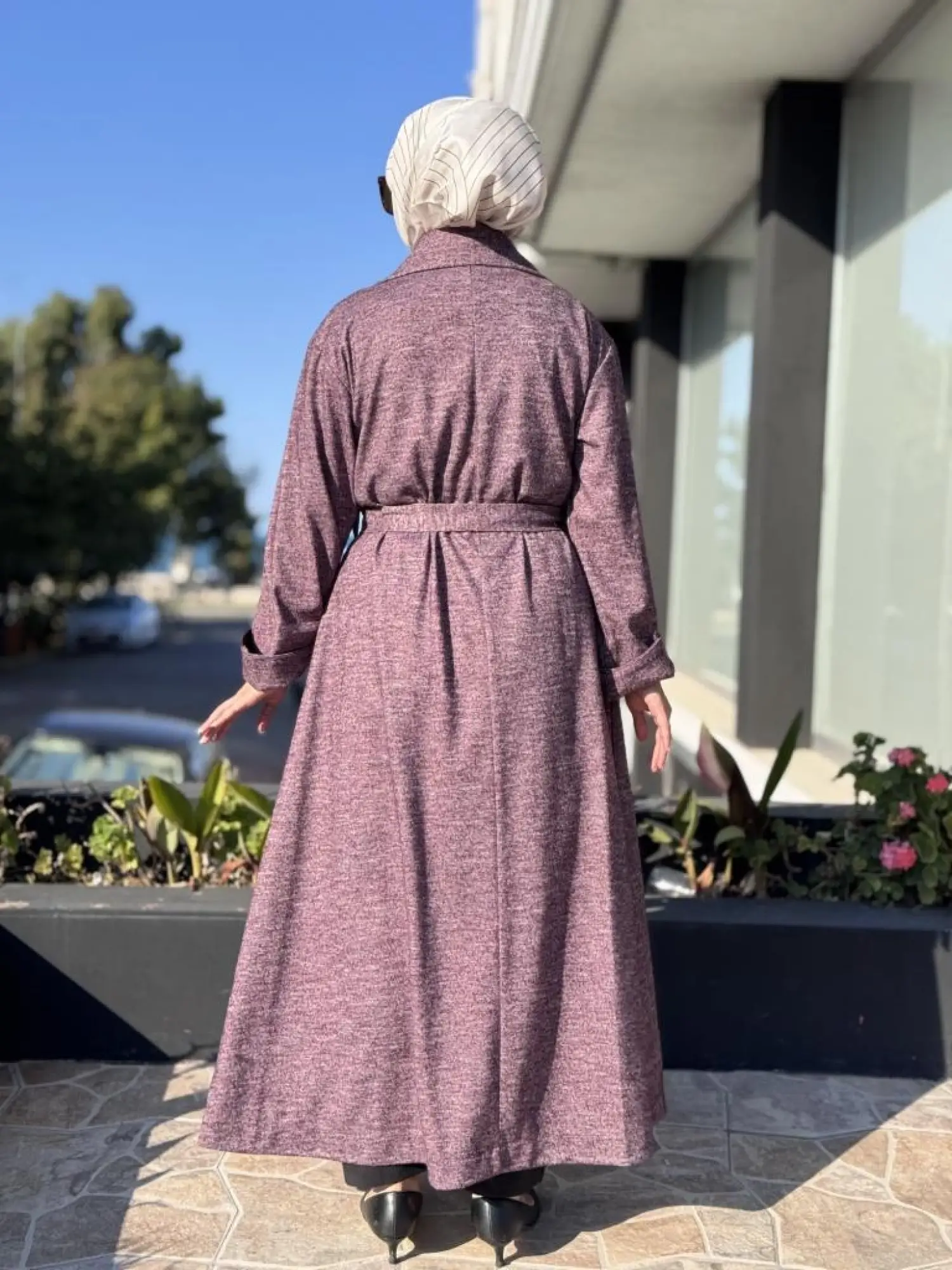 Misswhence Kol/Gögüs Drape ve Fermuar Detaylı Pardesü 38505