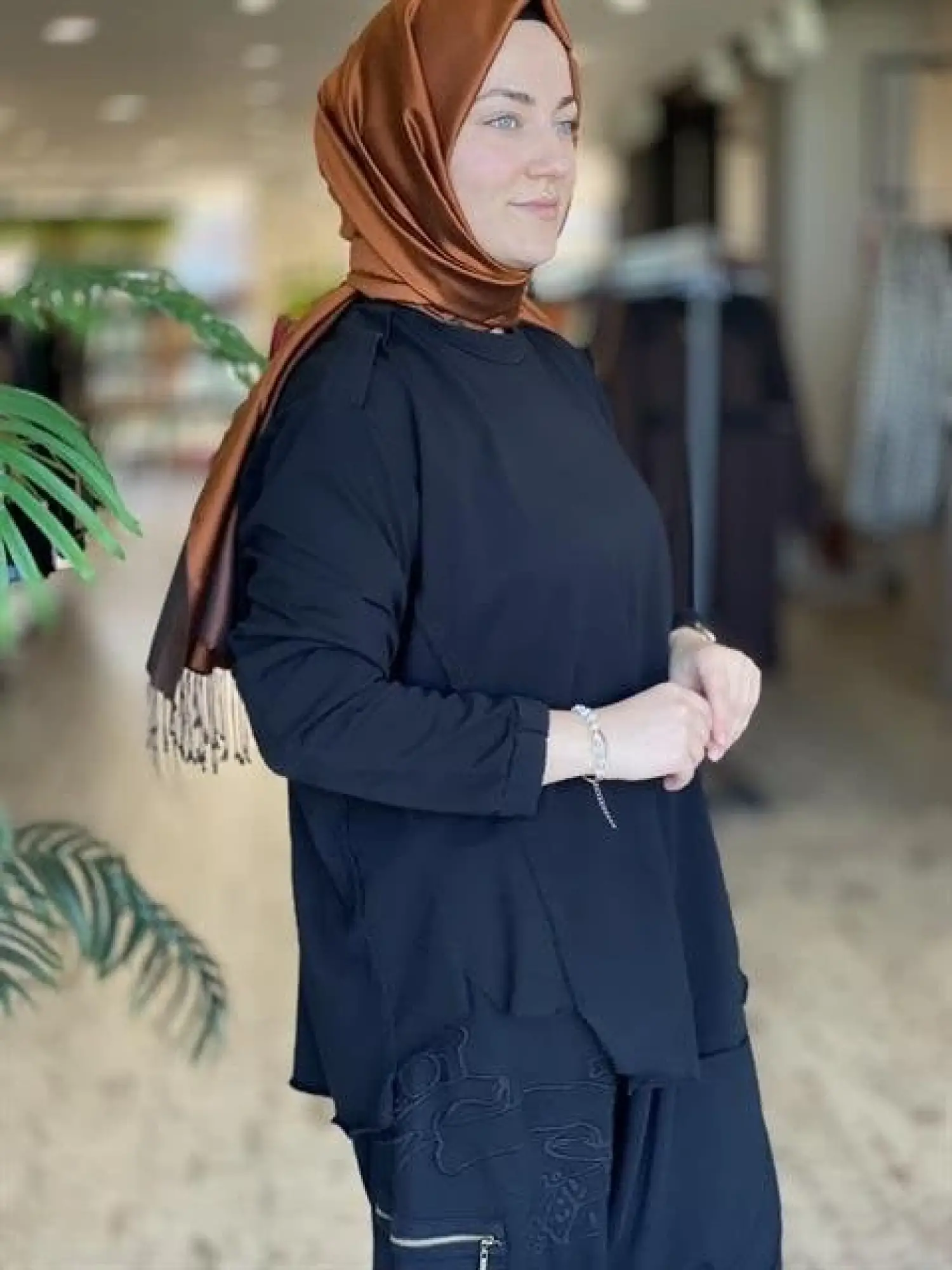 MİSSWHENCE KOLLARI LASTİKLİ PENYE TUNİK 33000