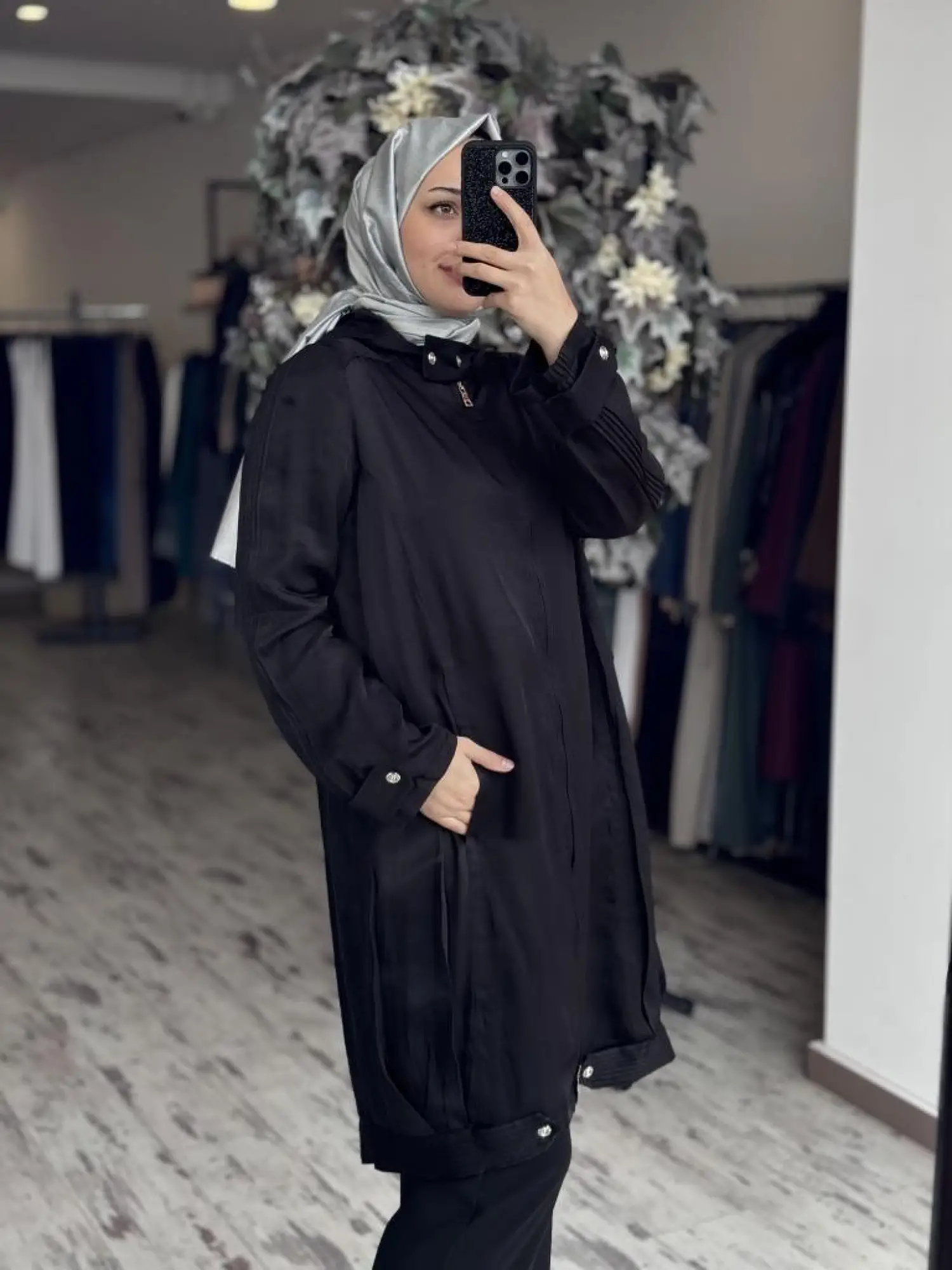 Misswhence Kolları Nervürlü Chanel Keten Kap 37404