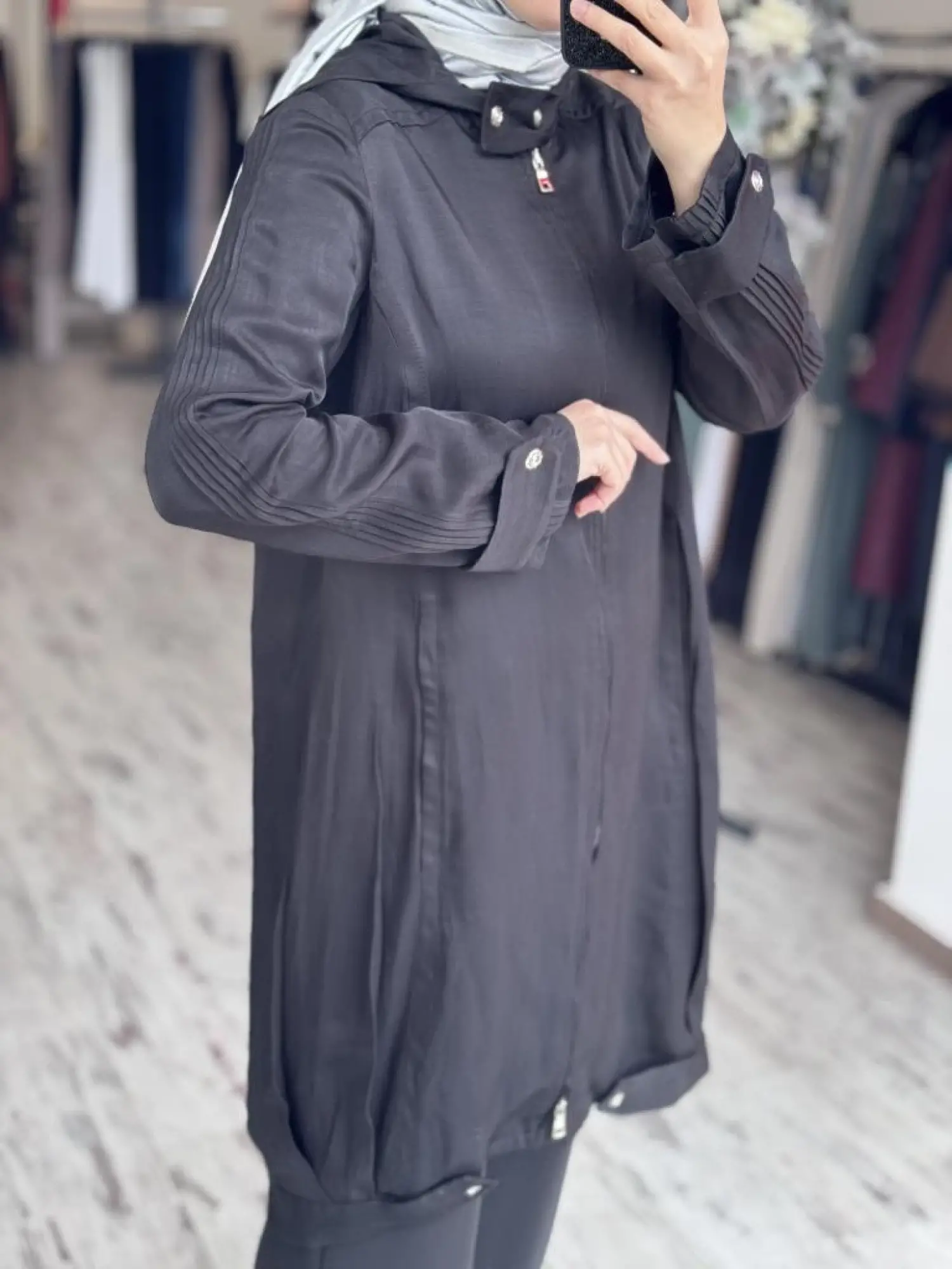 Misswhence Kolları Nervürlü Chanel Keten Kap 37404