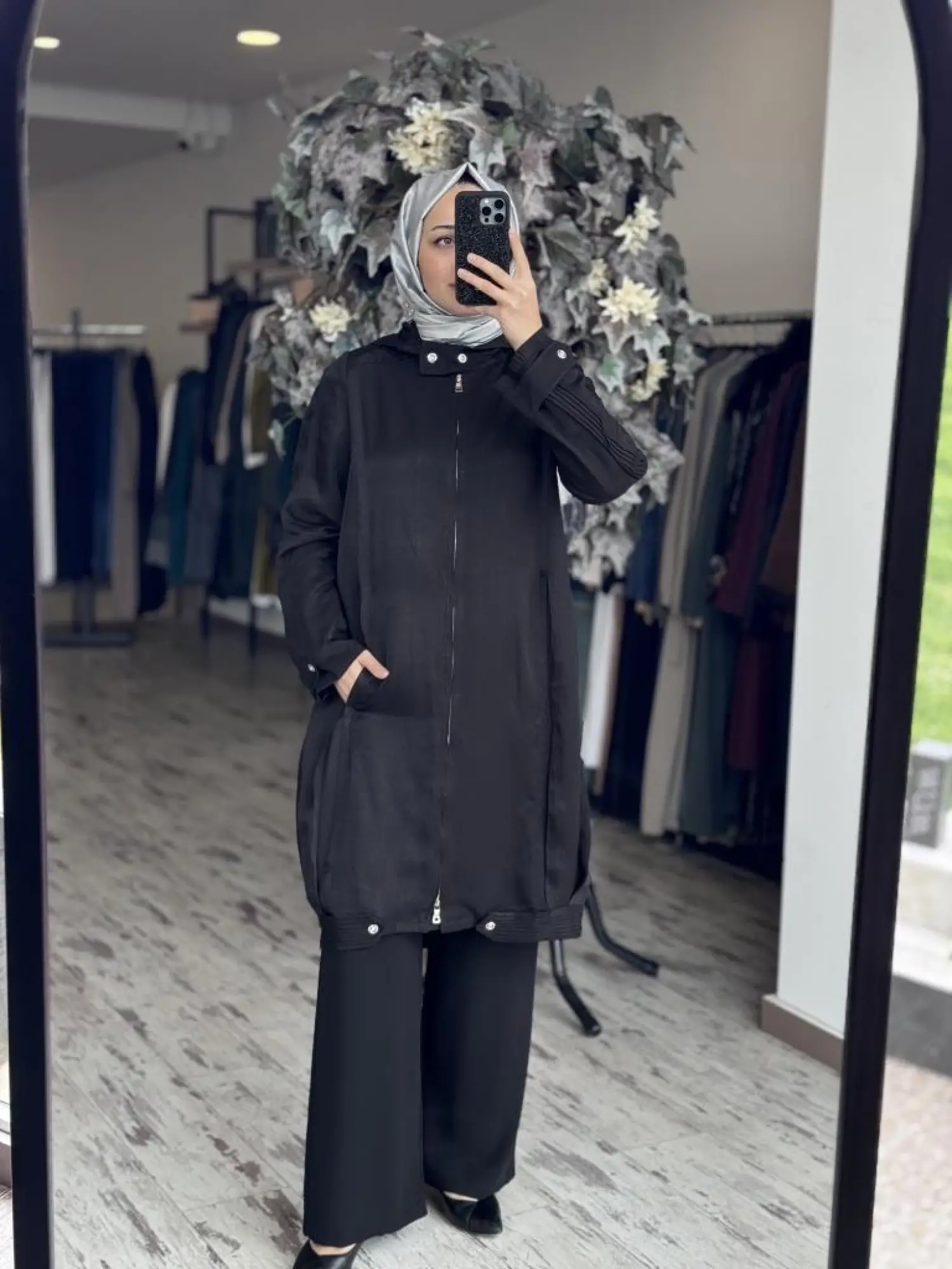 Misswhence Kolları Nervürlü Chanel Keten Kap 37404