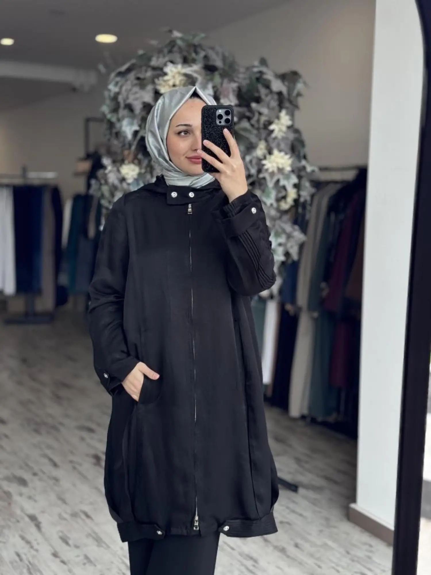 Misswhence Kolları Nervürlü Chanel Keten Kap 37404