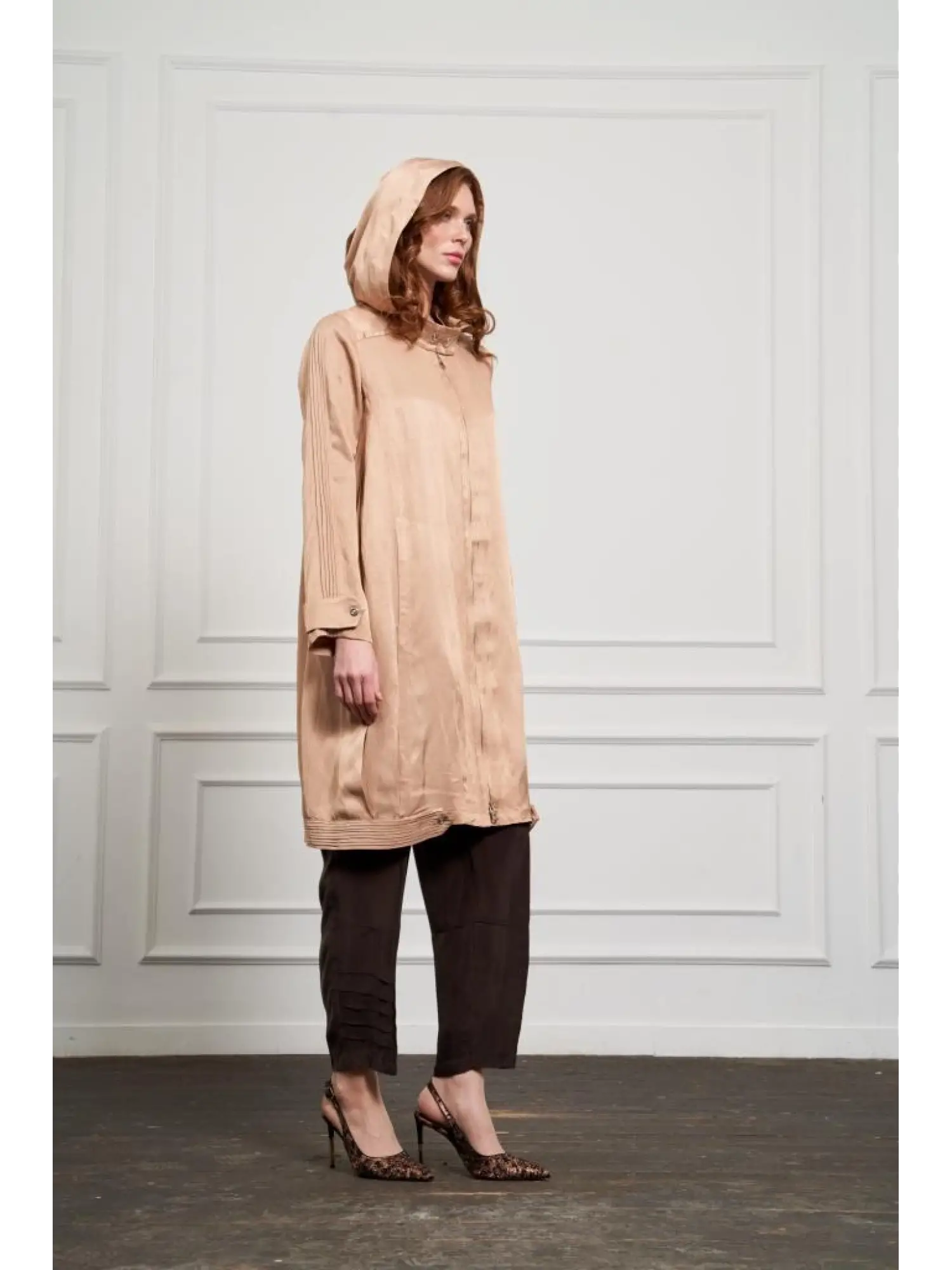 Misswhence Kolları Nervürlü Chanel Keten Kap 37404