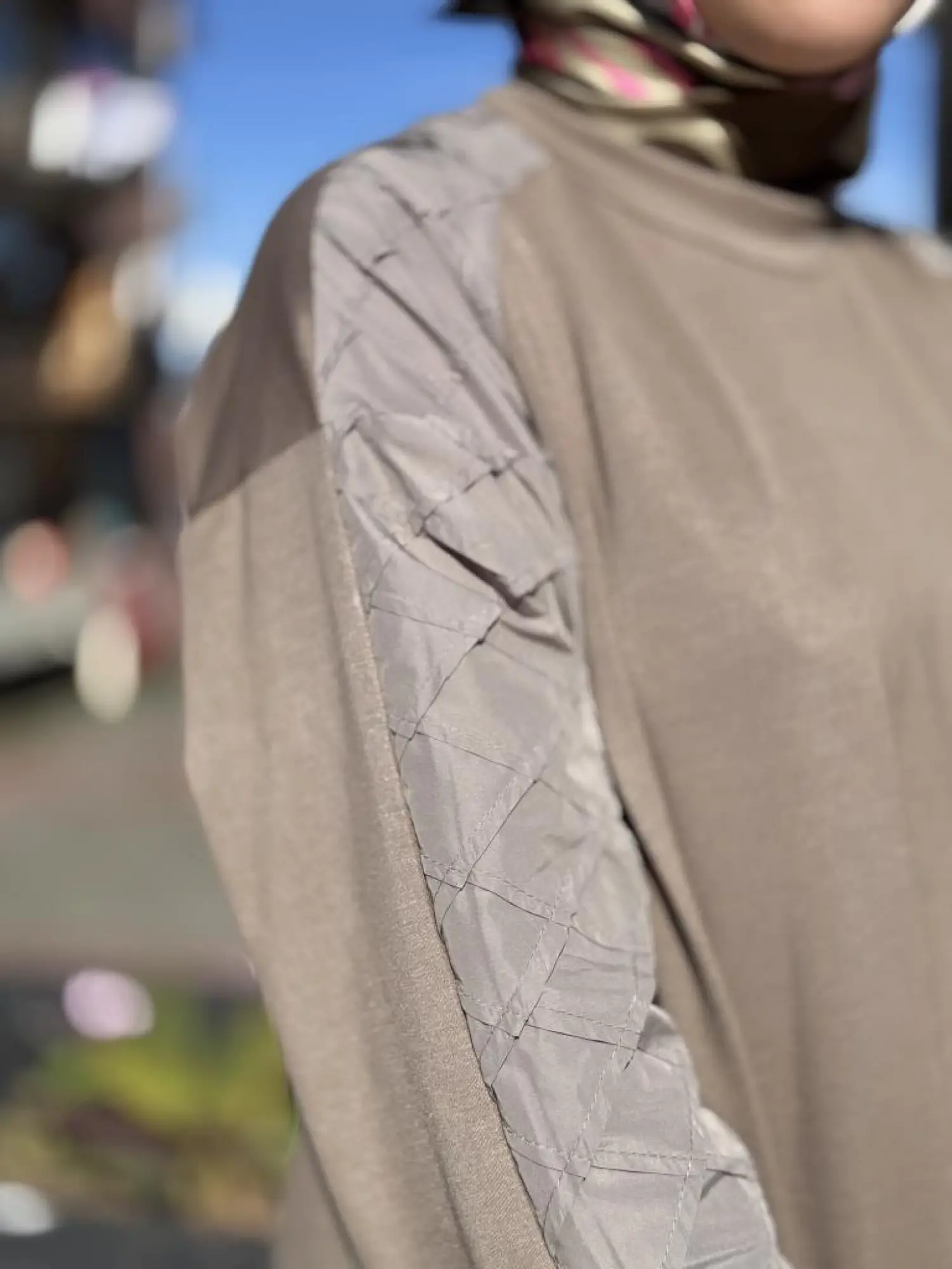 Misswhence Kolu Teknik Kumaş ve Dikiş Detaylı Tunik 38040