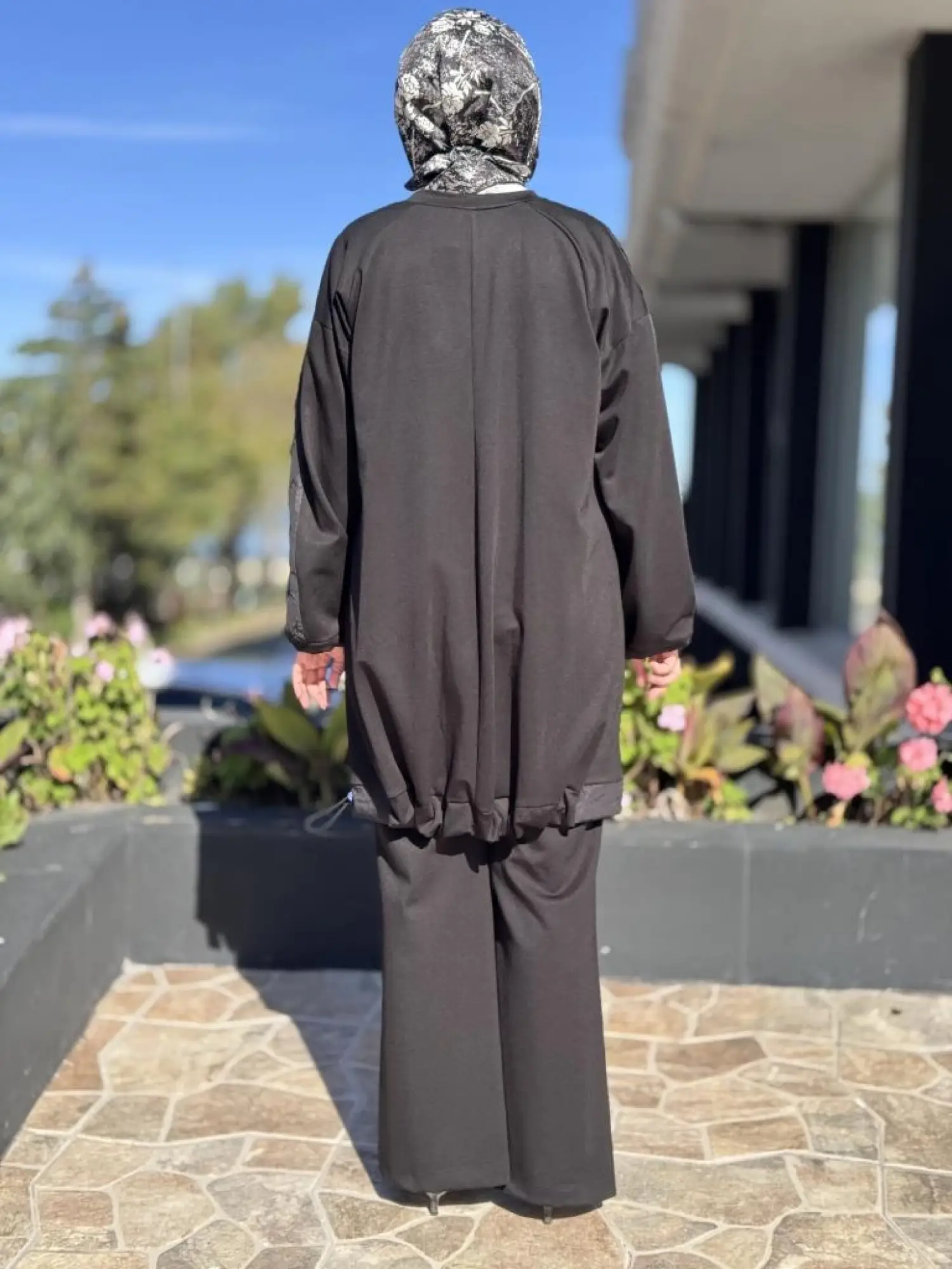 Misswhence Kolu Teknik Kumaş ve Dikiş Detaylı Tunik 38040