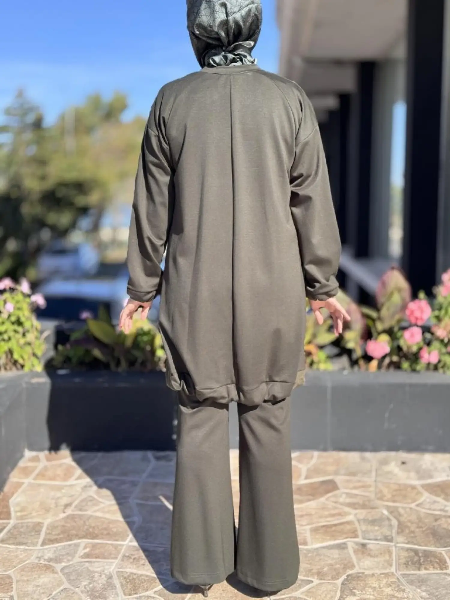 Misswhence Kolu Teknik Kumaş ve Dikiş Detaylı Tunik 38040