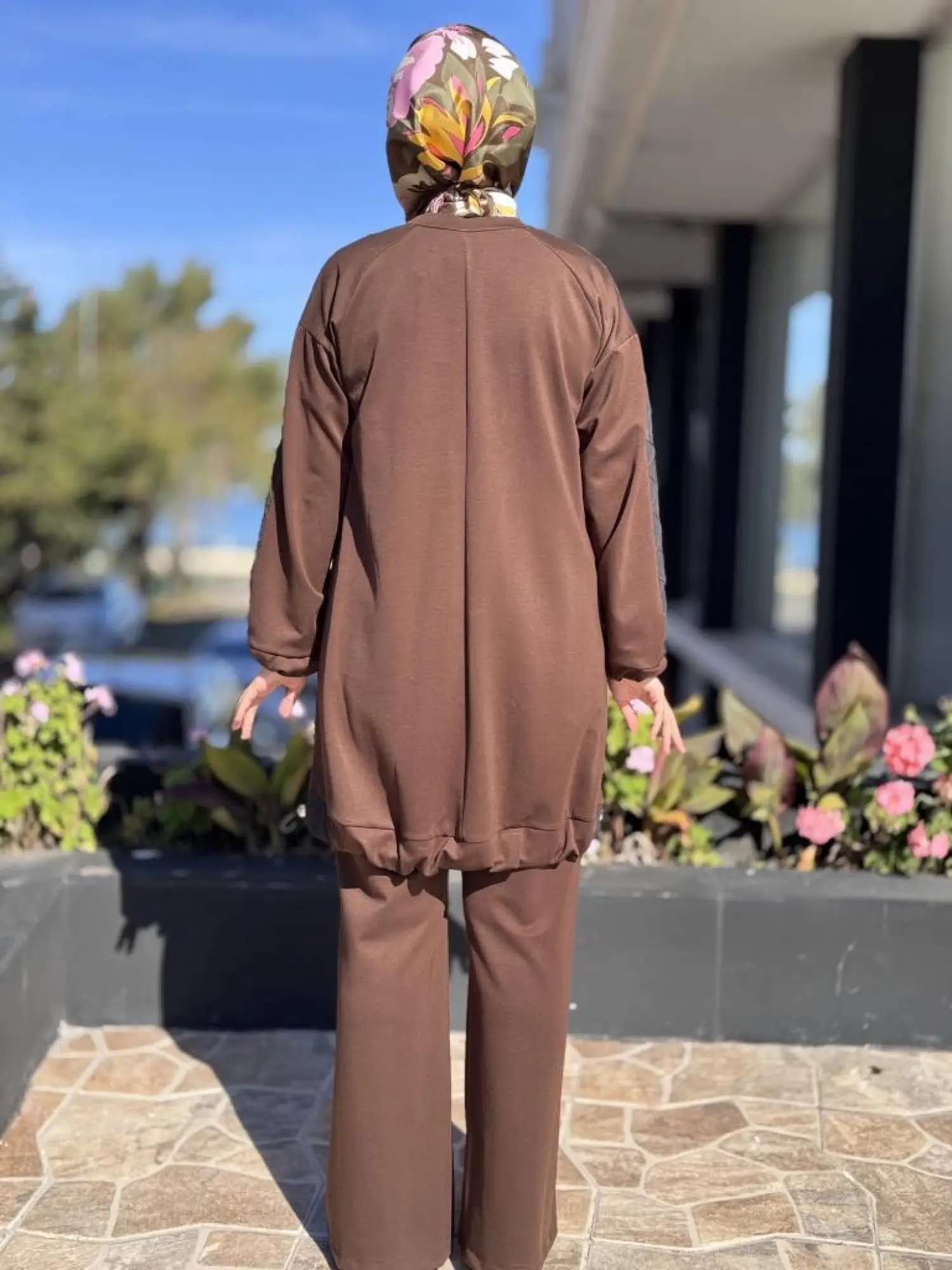 Misswhence Kolu Teknik Kumaş ve Dikiş Detaylı Tunik 38040