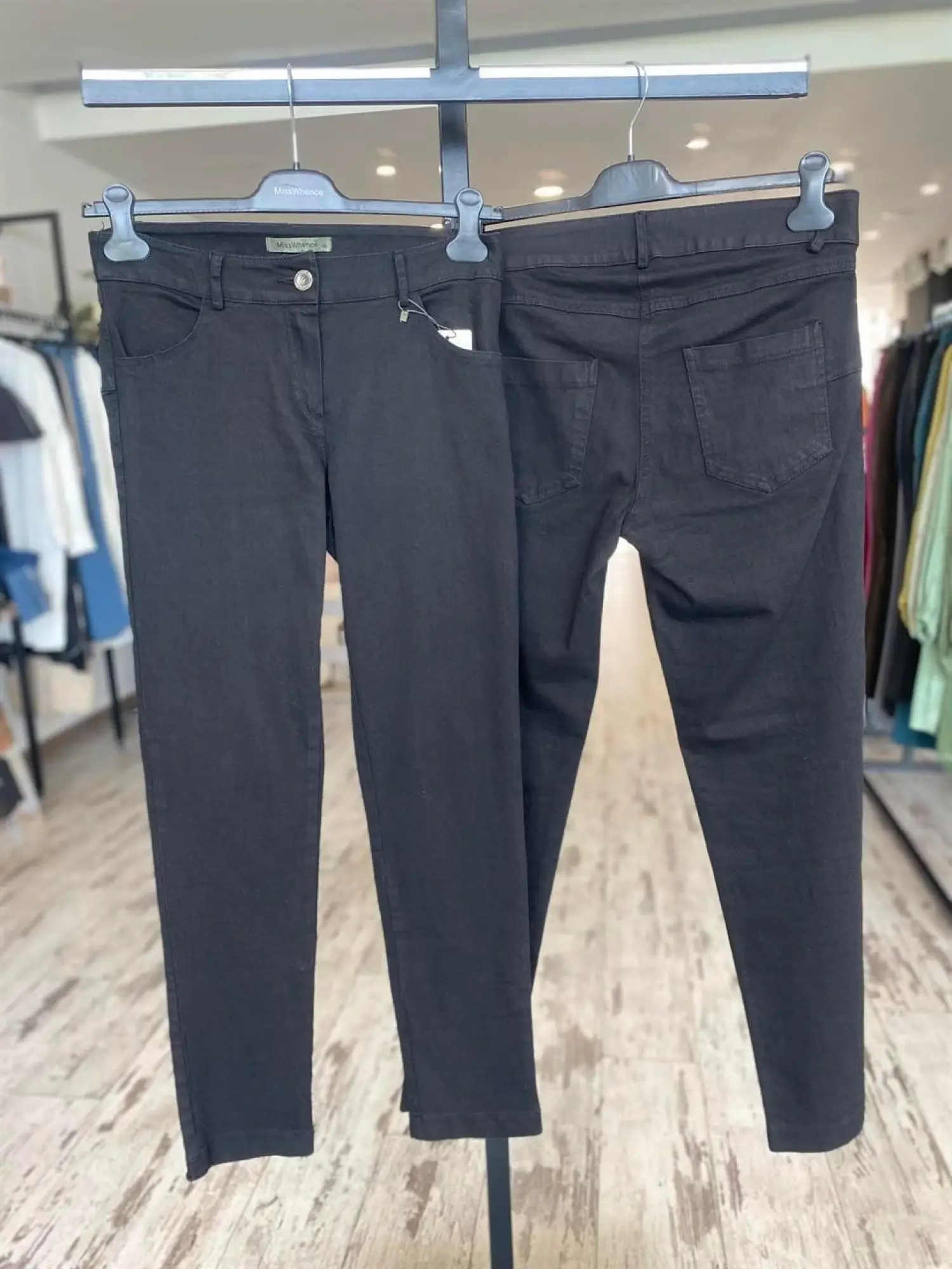 MissWhence Kot Pantolon Siyah (26111)