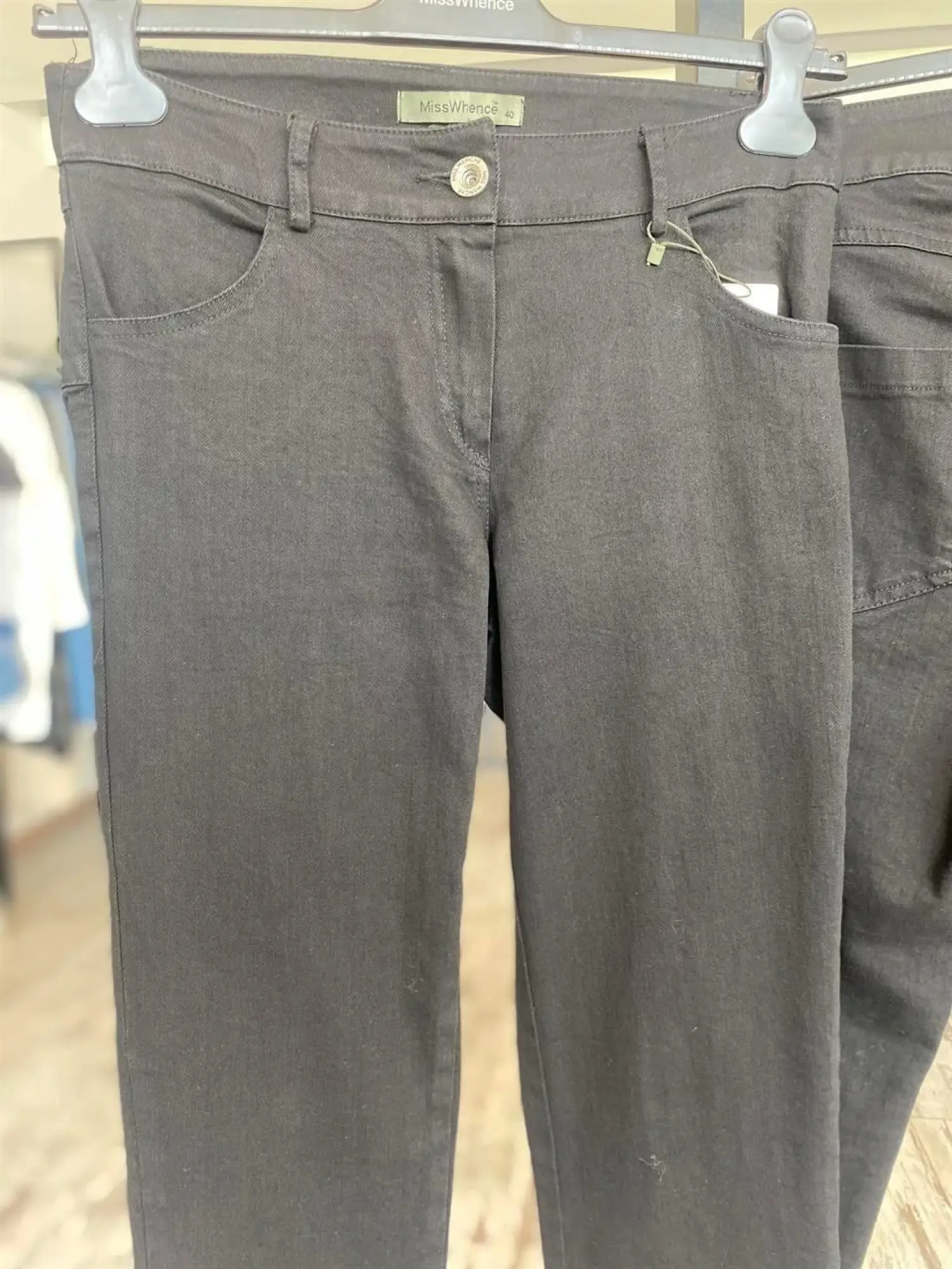 MissWhence Kot Pantolon Siyah (26111)