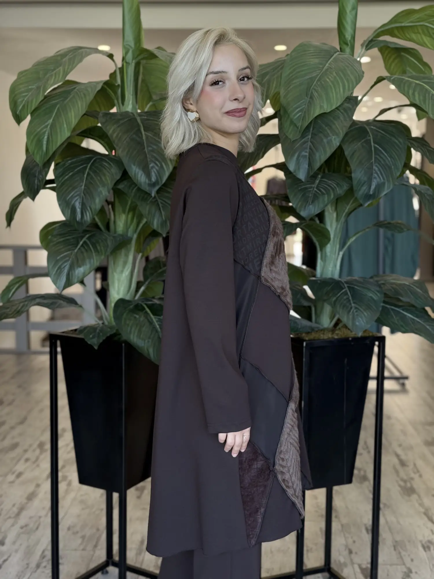 Misswhence Kumaş Kombinli Patcwork Tunik 40009