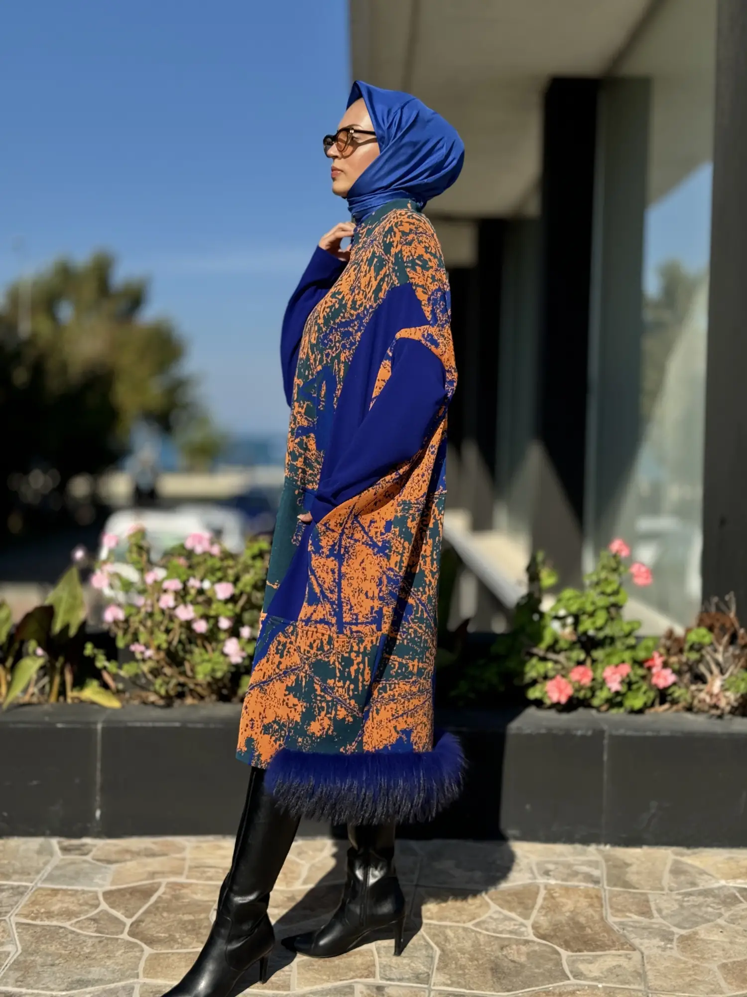 Misswhence Kürklü Triko Kap 36406